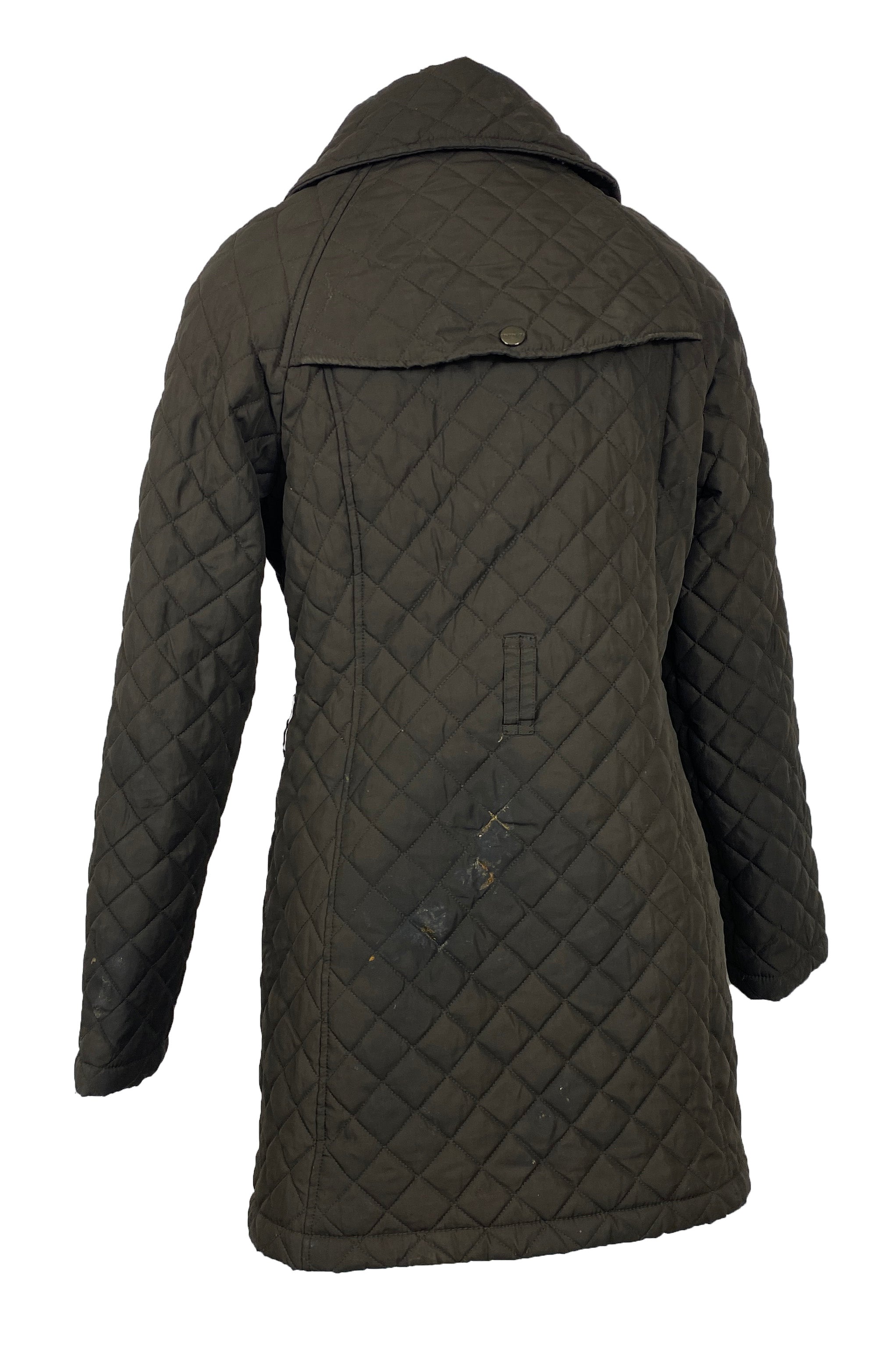 Black London Fog Coat Women's Size S
