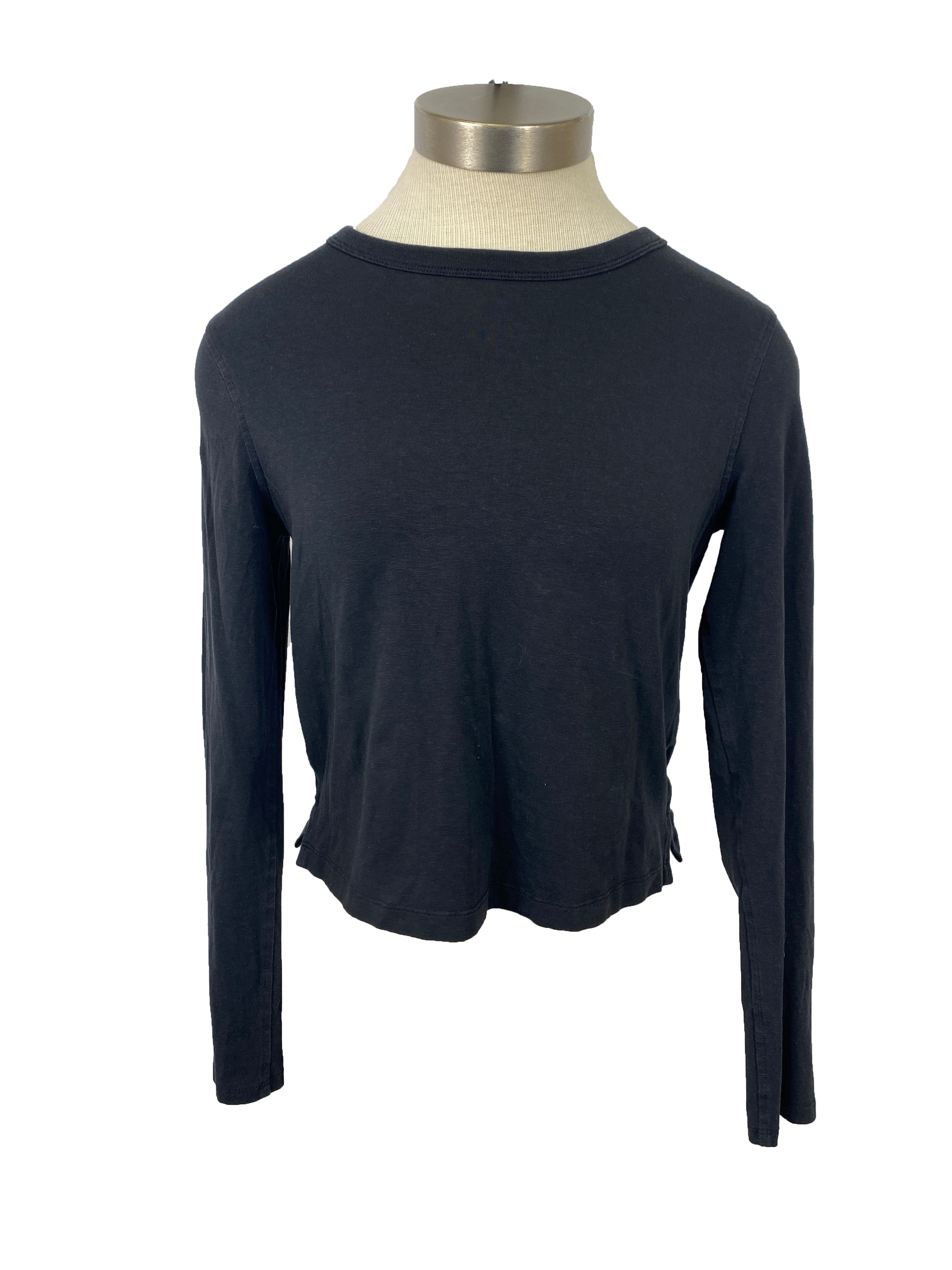 Black Lululemon Long Sleeve Shirt Women's Size M