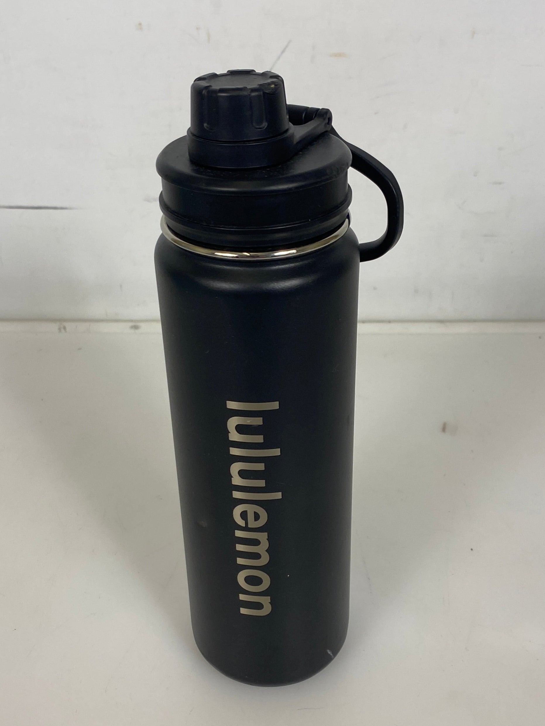 Black Lululemon Water Bottle