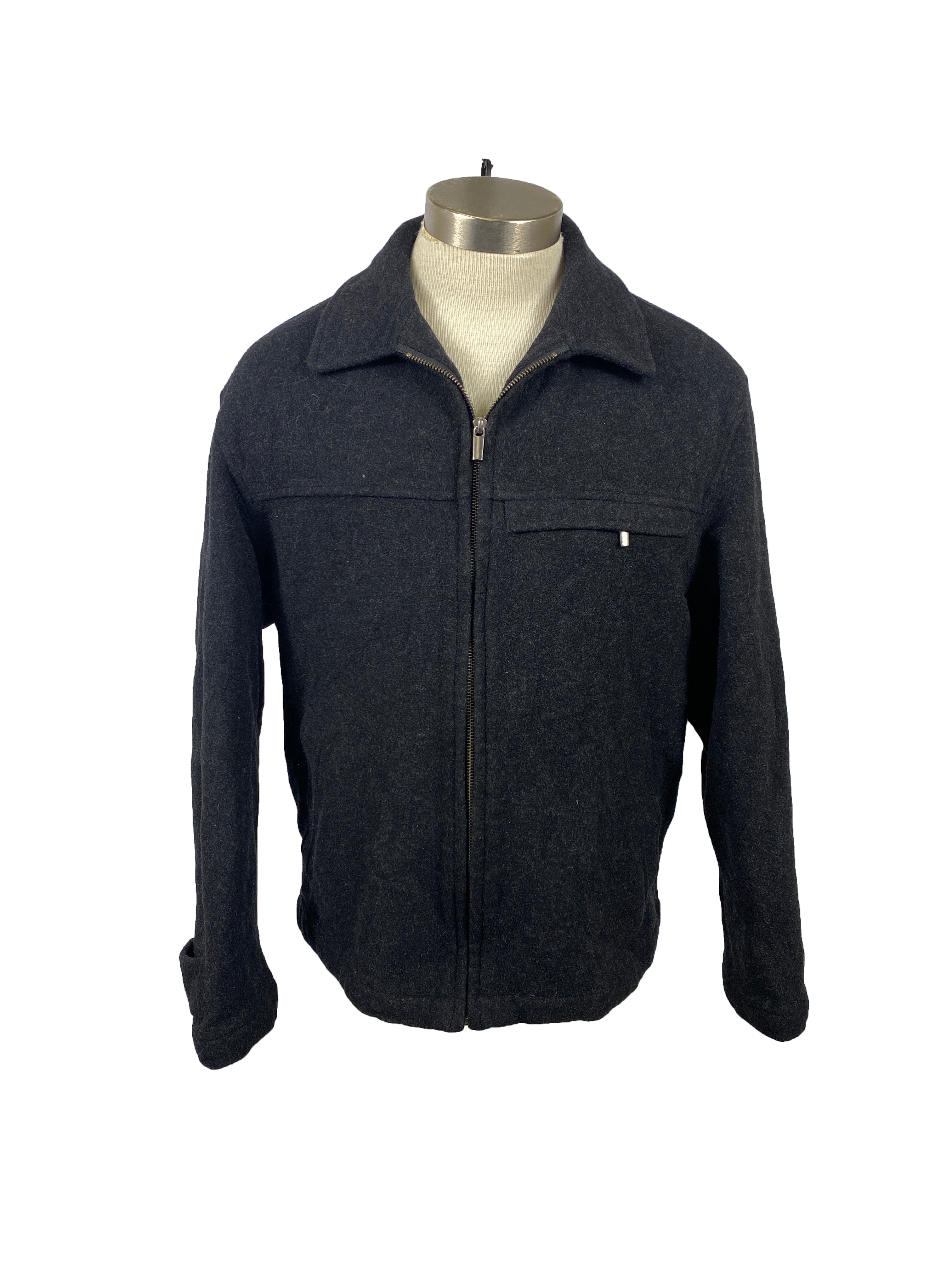 Black Marks & Spencer Wool Jacket Men's Size M