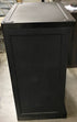 Black Plastic 3 Tier Adjustable Shelves