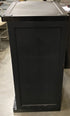 Black Plastic 3 Tier Adjustable Shelves