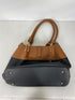 Black Rivet Leather Slouch Purse