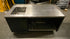 Black Stainless Steal Table w/ Storage Cabinet