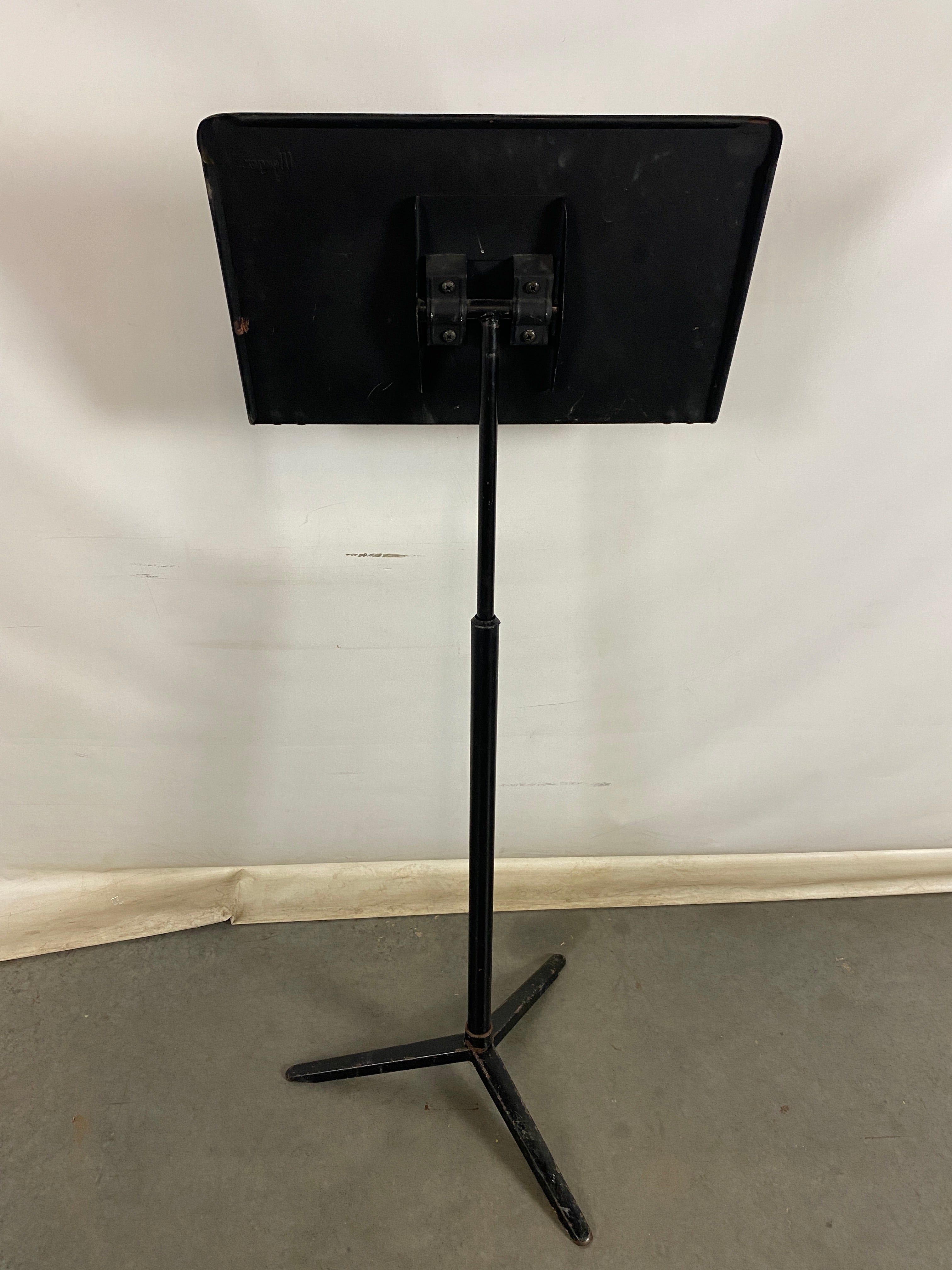 Black Wenger Metal Music Stand