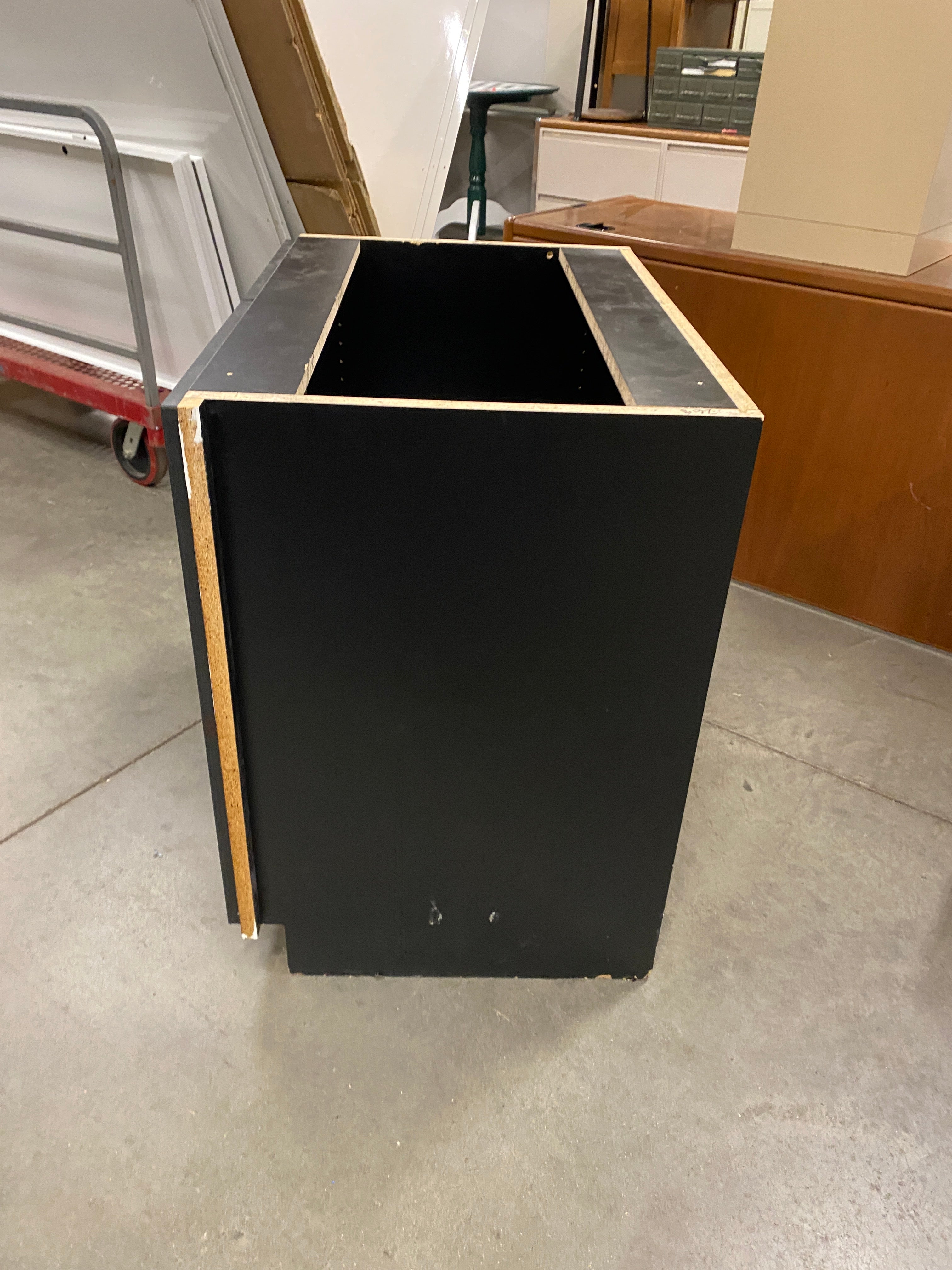 Black Wooden Cabinet
