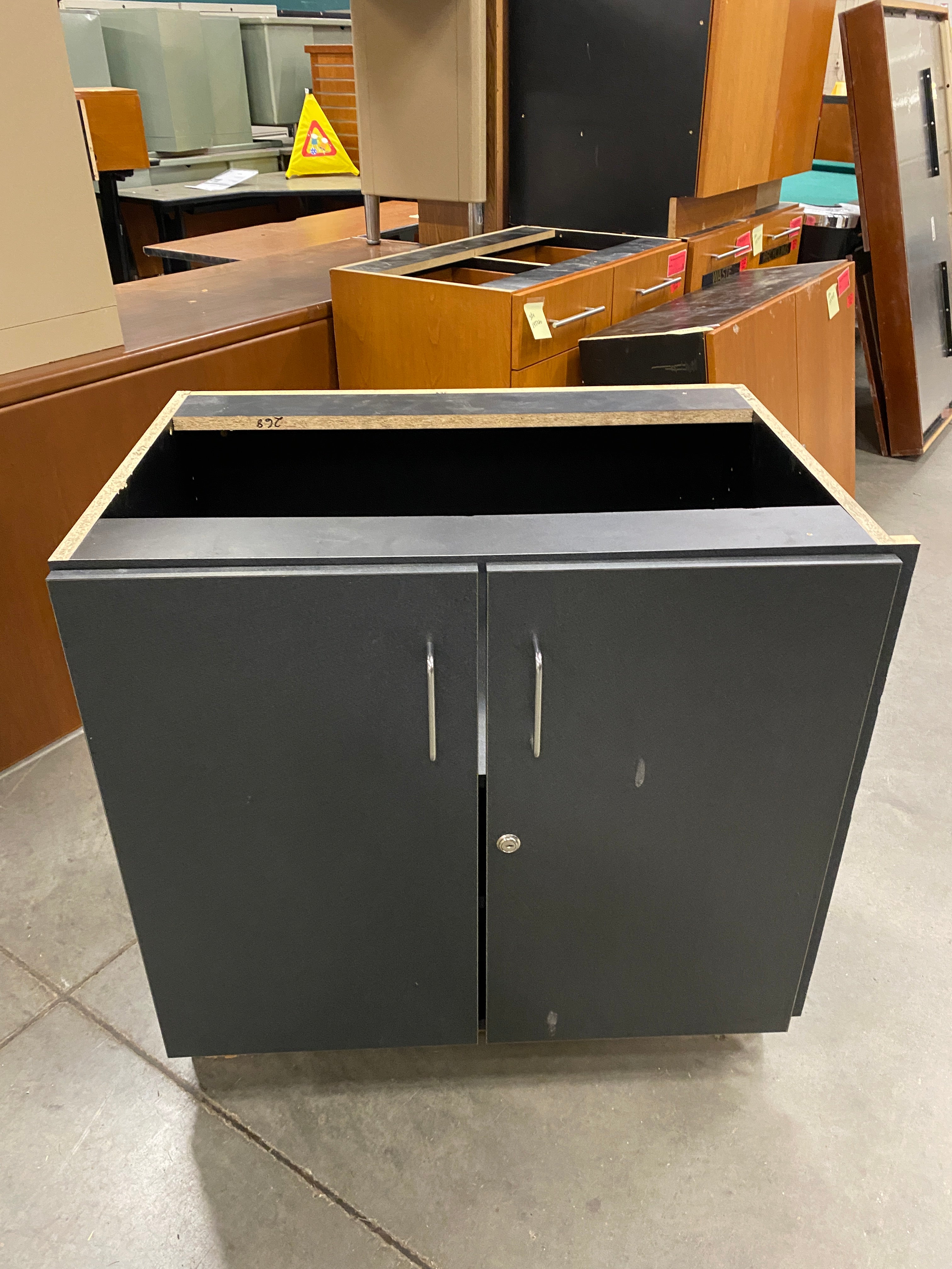 Black Wooden Cabinet