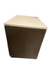 Black Wooden Office 2 Drawer Filing Cabinet With White Laminate Top