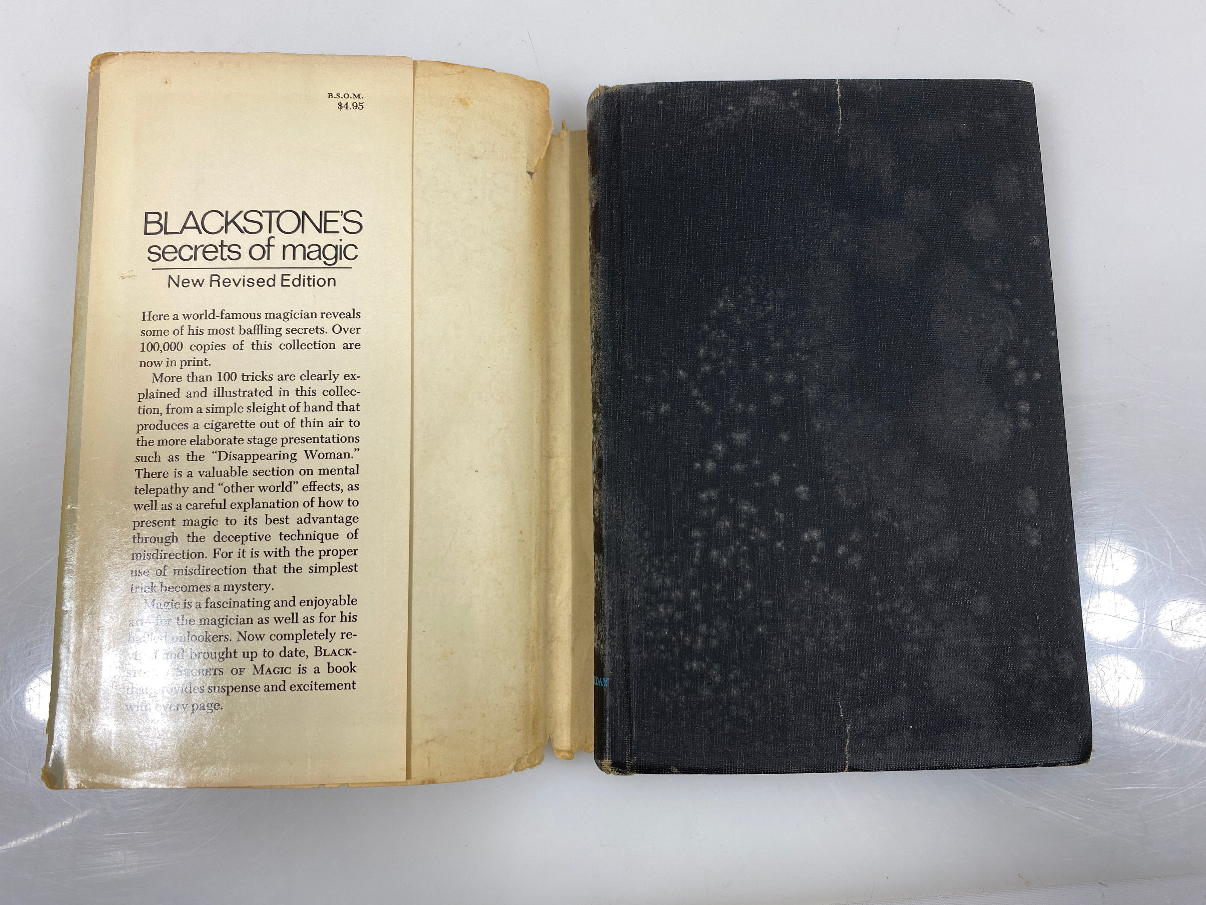 Blackstone's Secrets of Magic by Harry Blackstone 1958 HCDJ