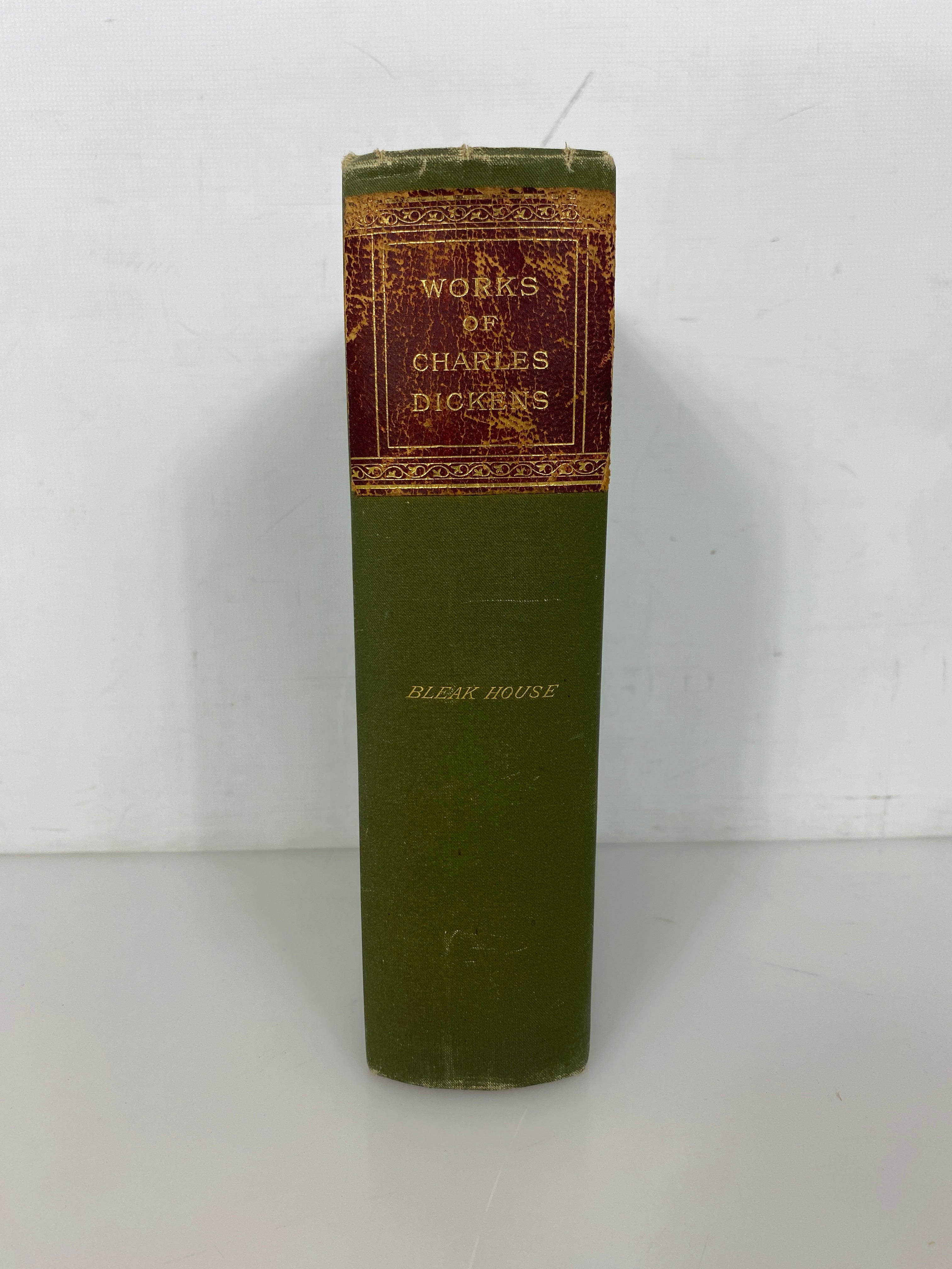 Bleak House in One Volume The Works of Charles Dickens c1900 Antique HC