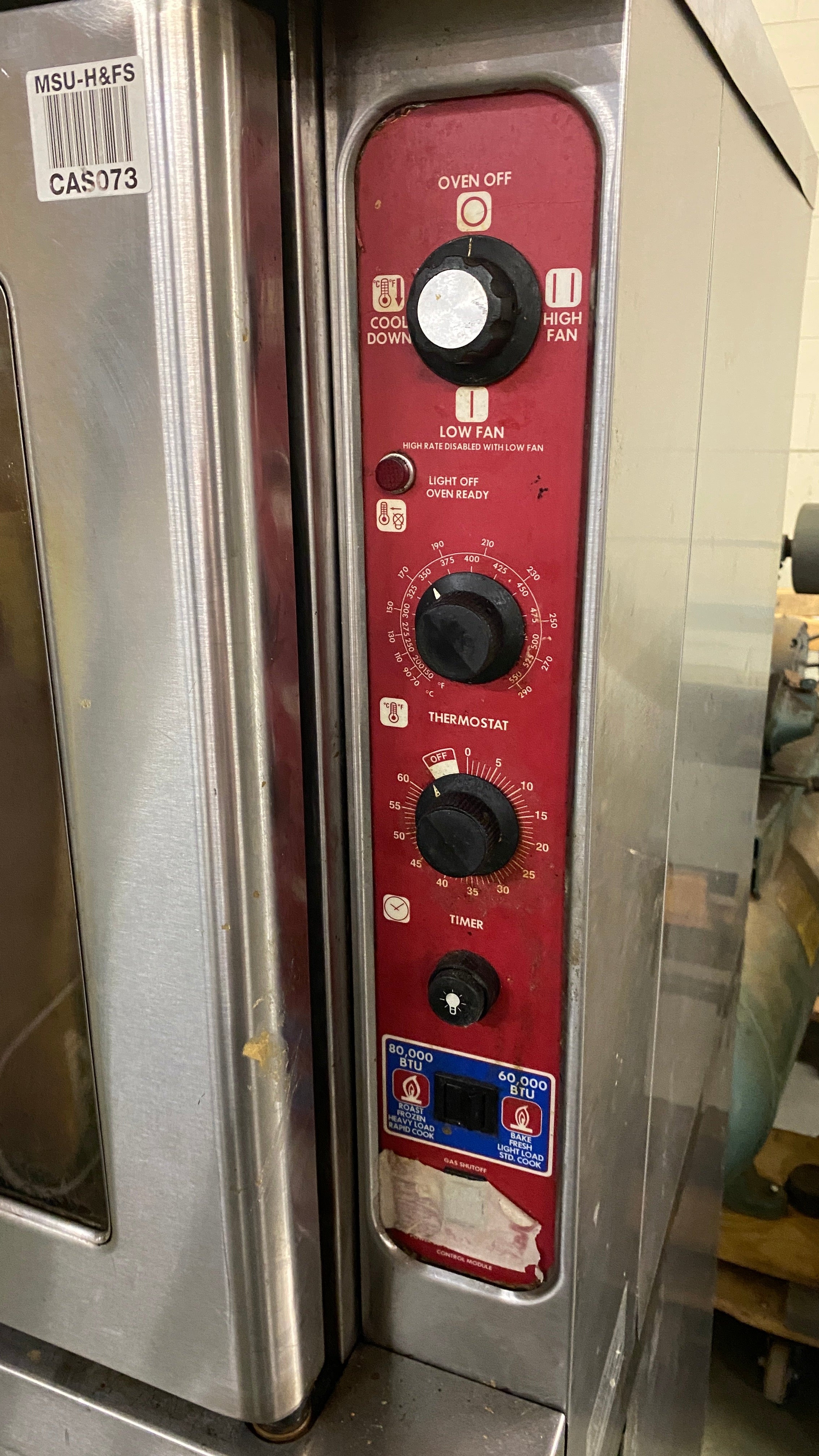Blodgett 2 Tier Industrial Oven *For Parts Only*
