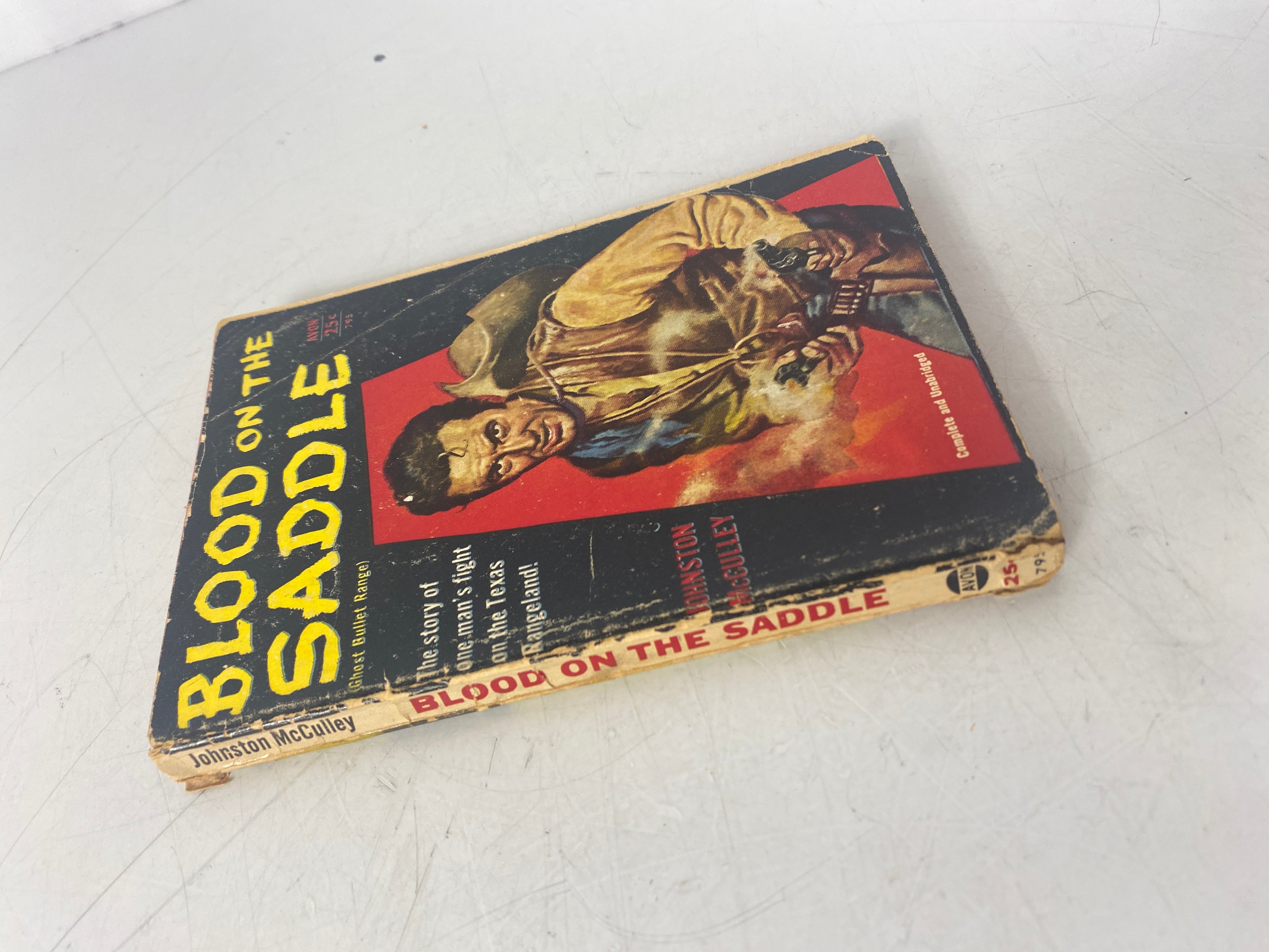 Blood on the Saddle Johnston McCulley SC