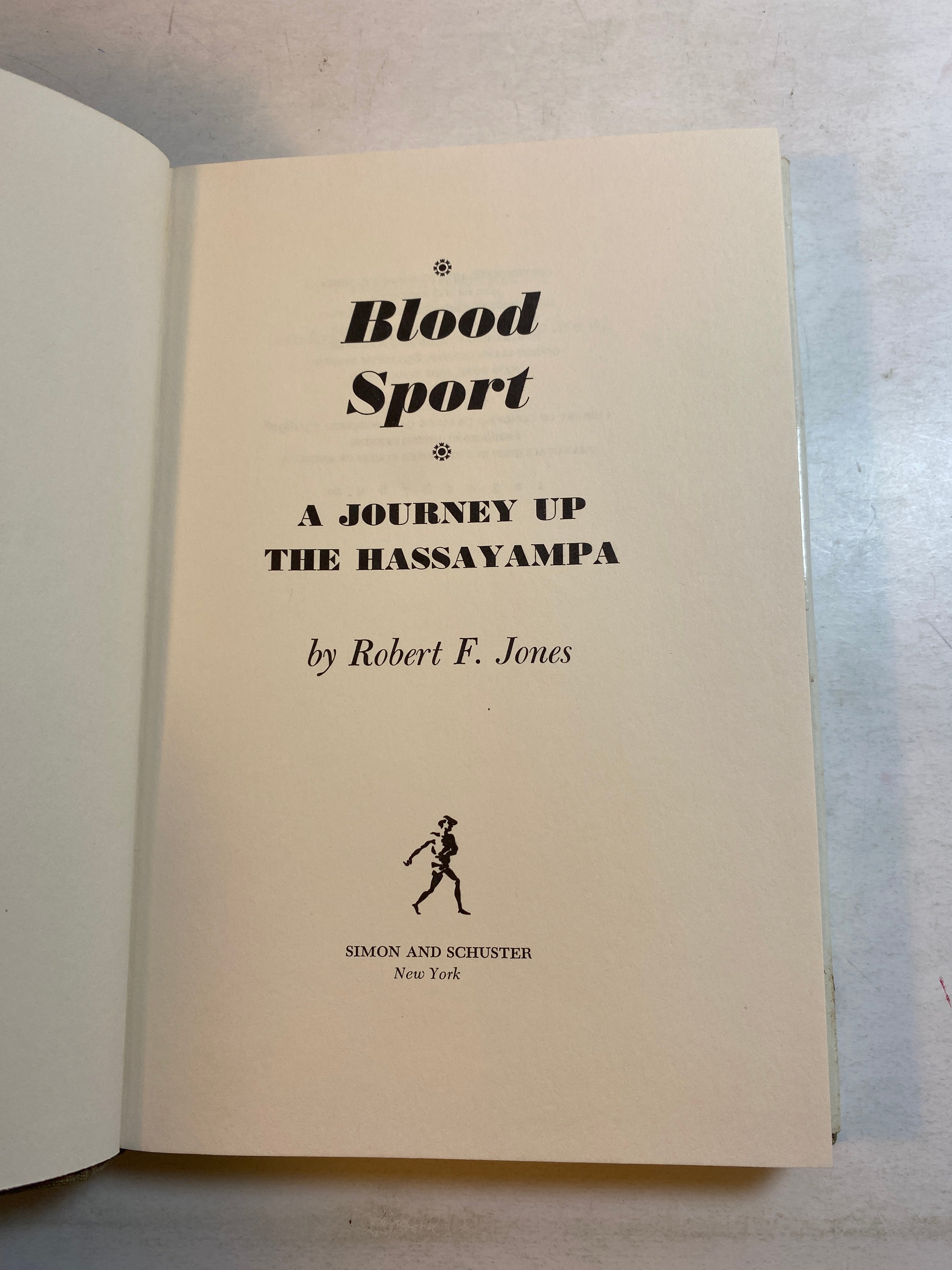Blood Sport Robert F Jones HCDJ 1974