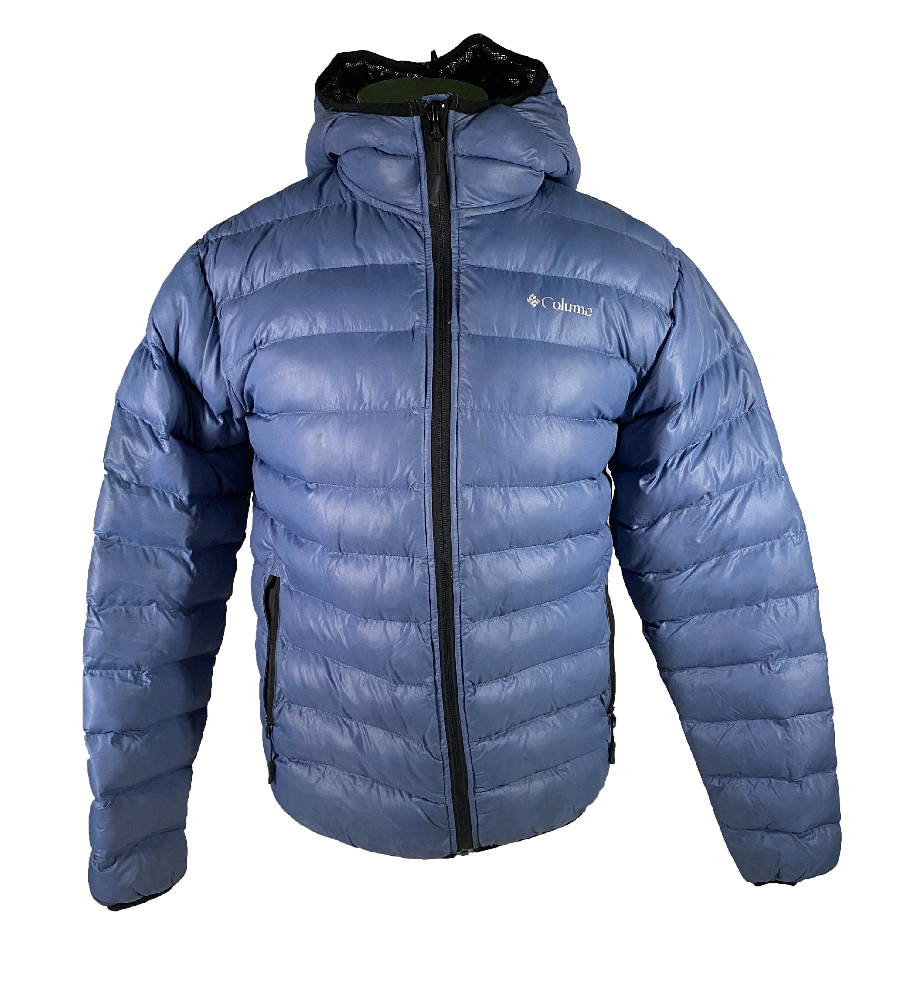 Blue Columbia Puffer Coat Men's Size M