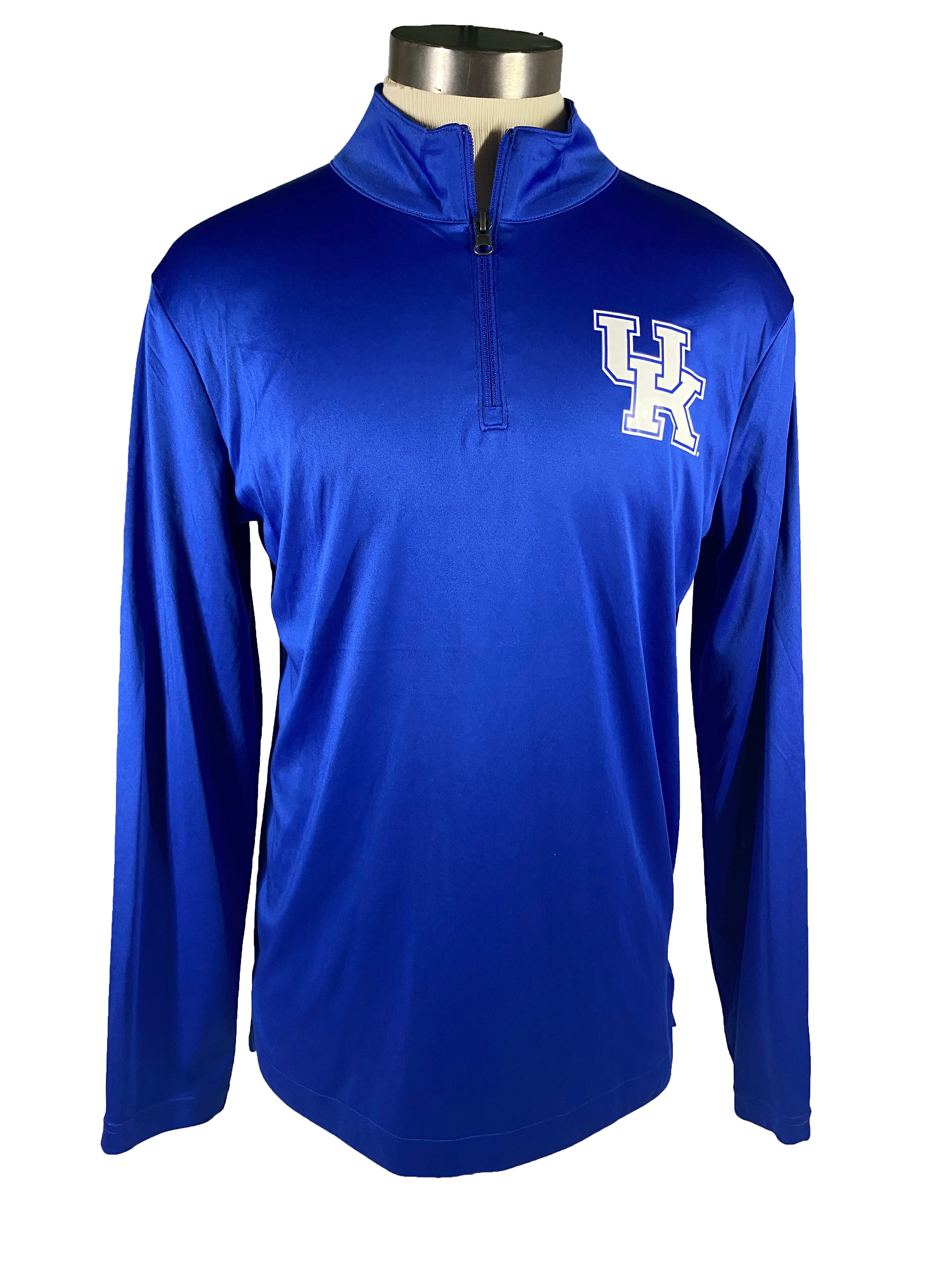 Blue Kentucky University Quarter Zip Jacket Men's Size M