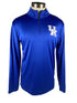 Blue Kentucky University Quarter Zip Jacket Men's Size M