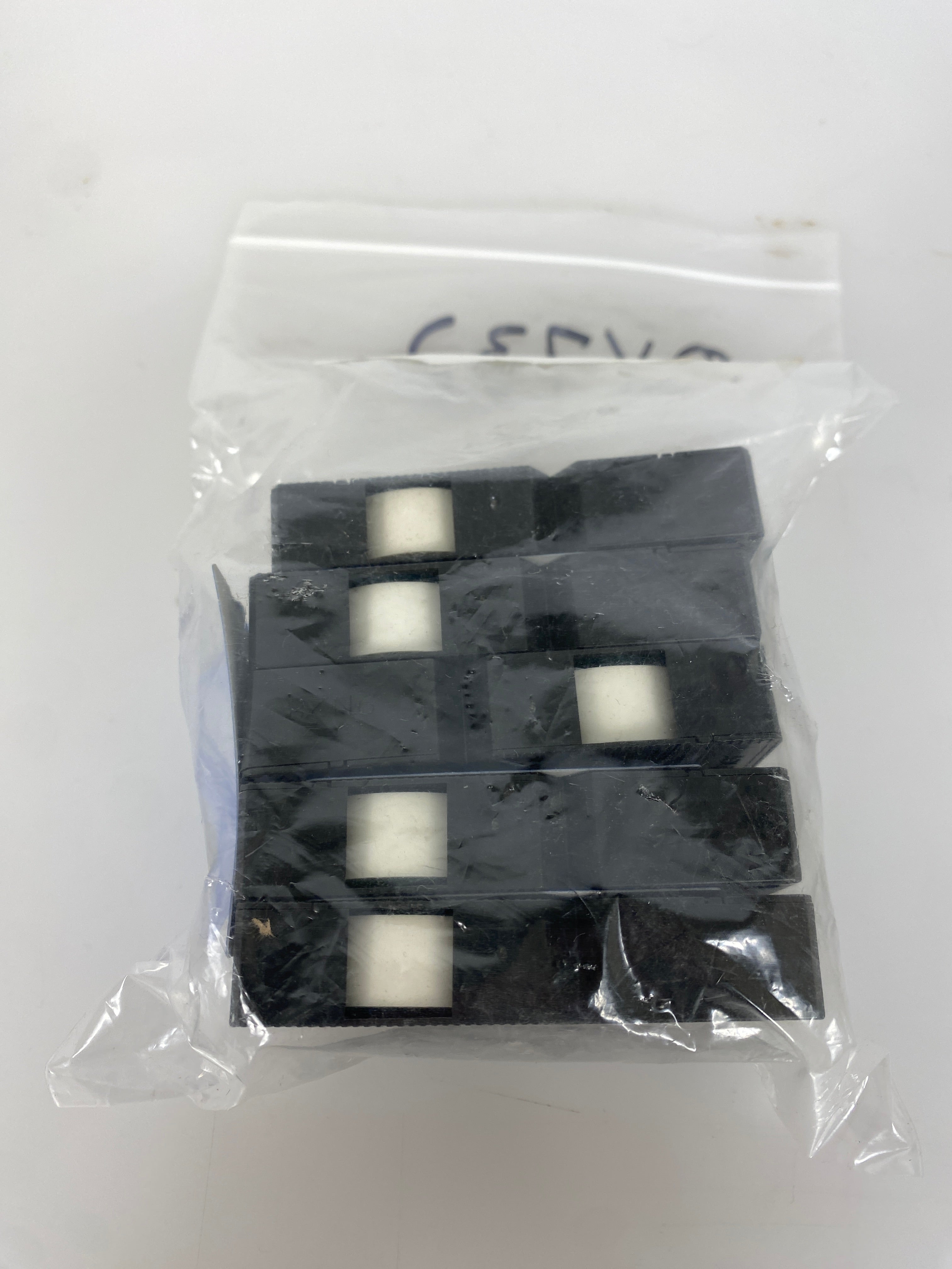 Blue on White Cartridge Label Maker Pack of 5