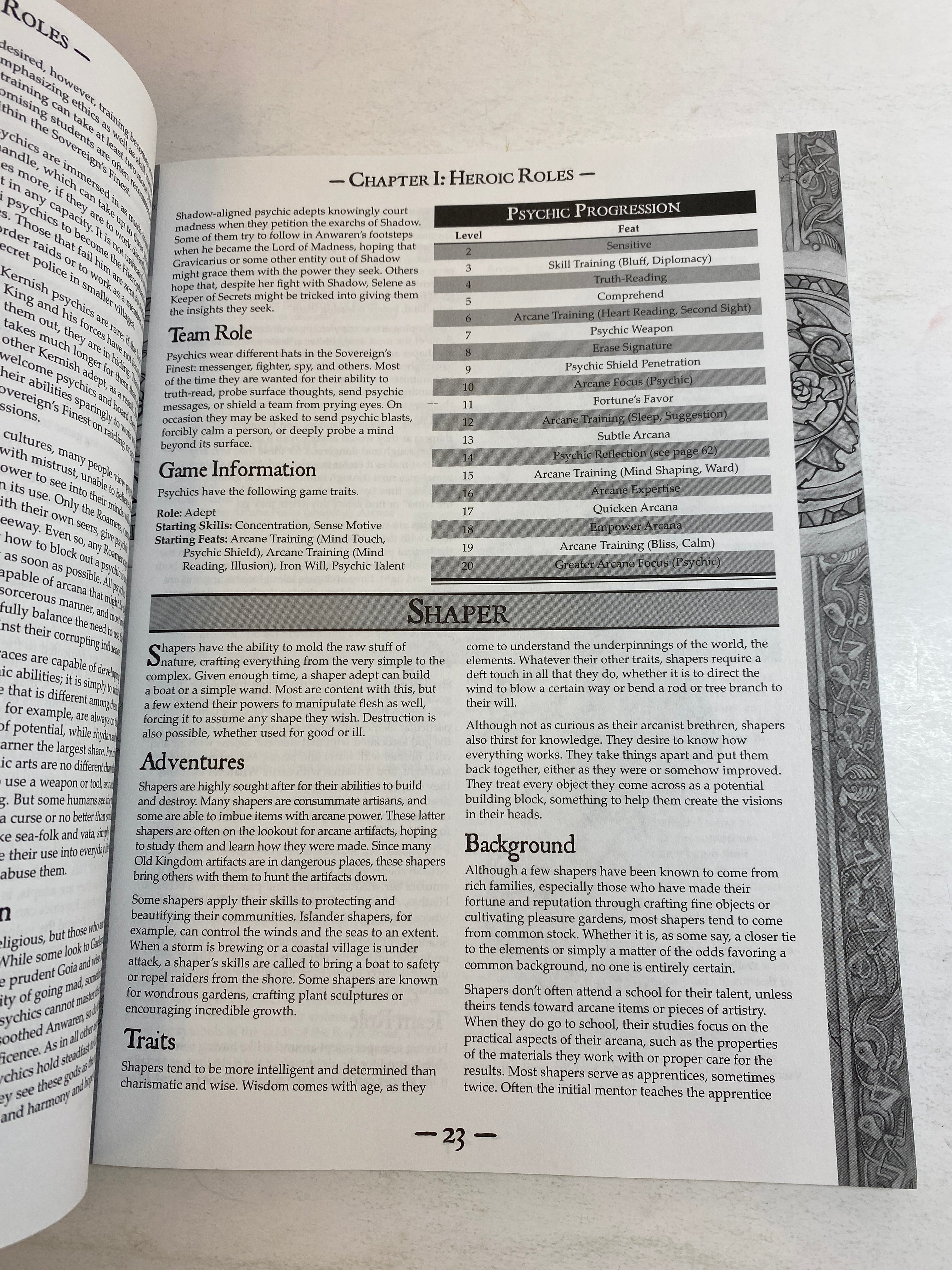 Blue Rose Companion RPG Romantic Fantasy 2005