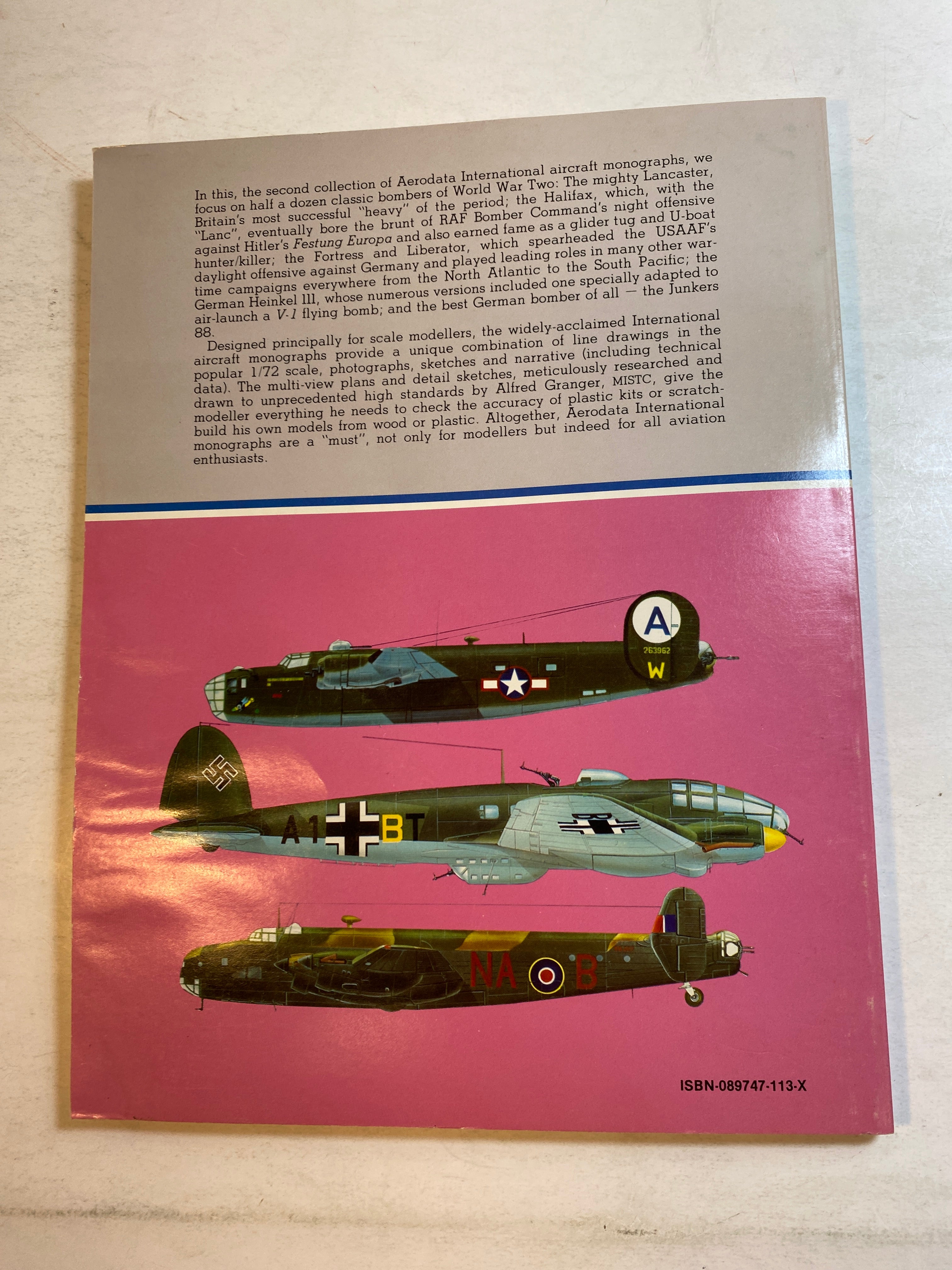 Bombers of World War II Volume 1 Squadron/Signal 1981