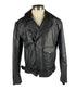 Boohoo Man Faux Leather Biker Jacket Men's Size M