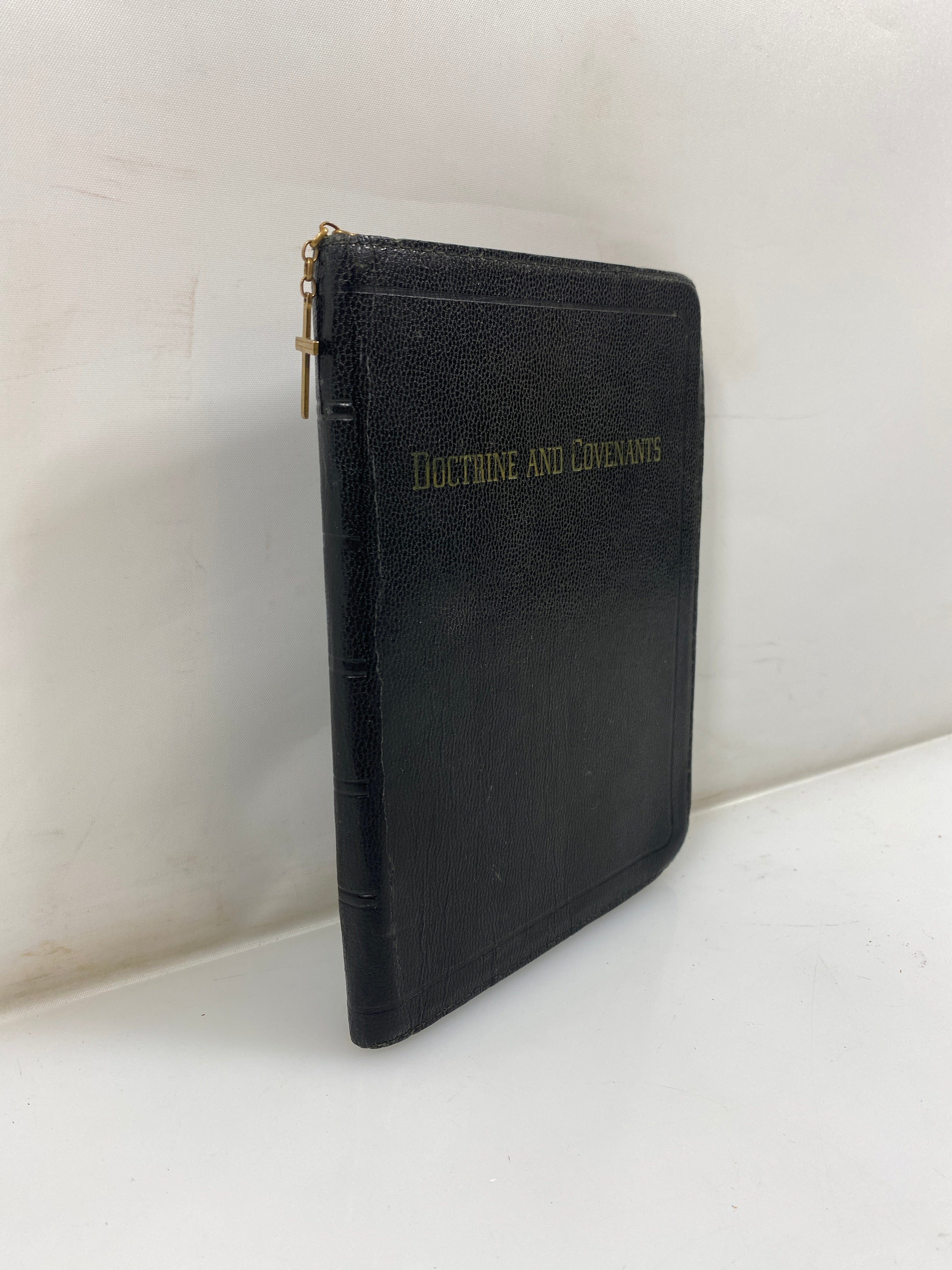 Book of Doctrine and Covenants Church of Latter Day Saints Leather 1958