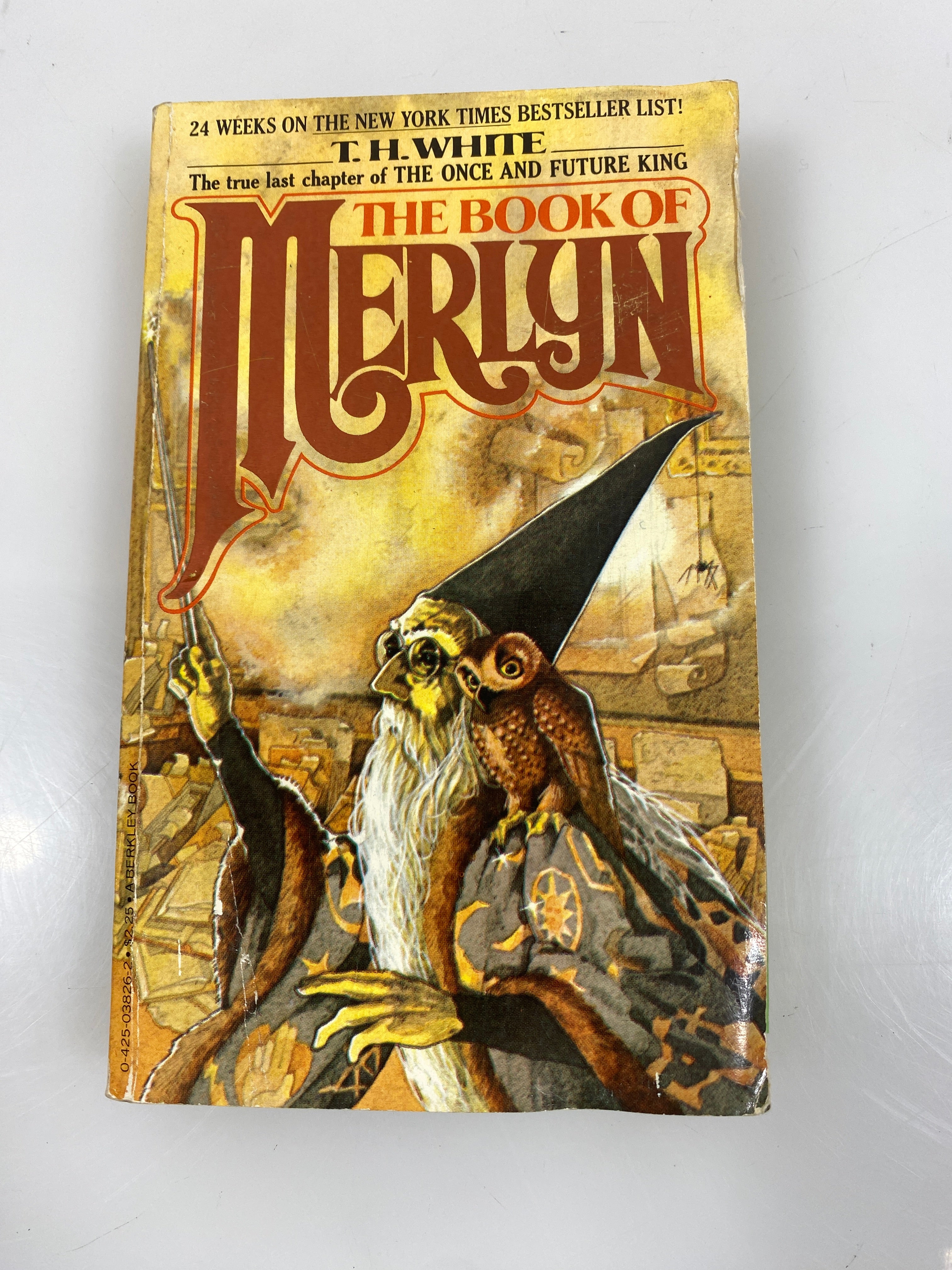 Book of Merlyn T.H. White Paperback SC 1978