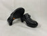 Born Black Leather Buckle Heeled Clogs Women's Size 6