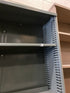 Borroughs Blue Gray Metal Shelves