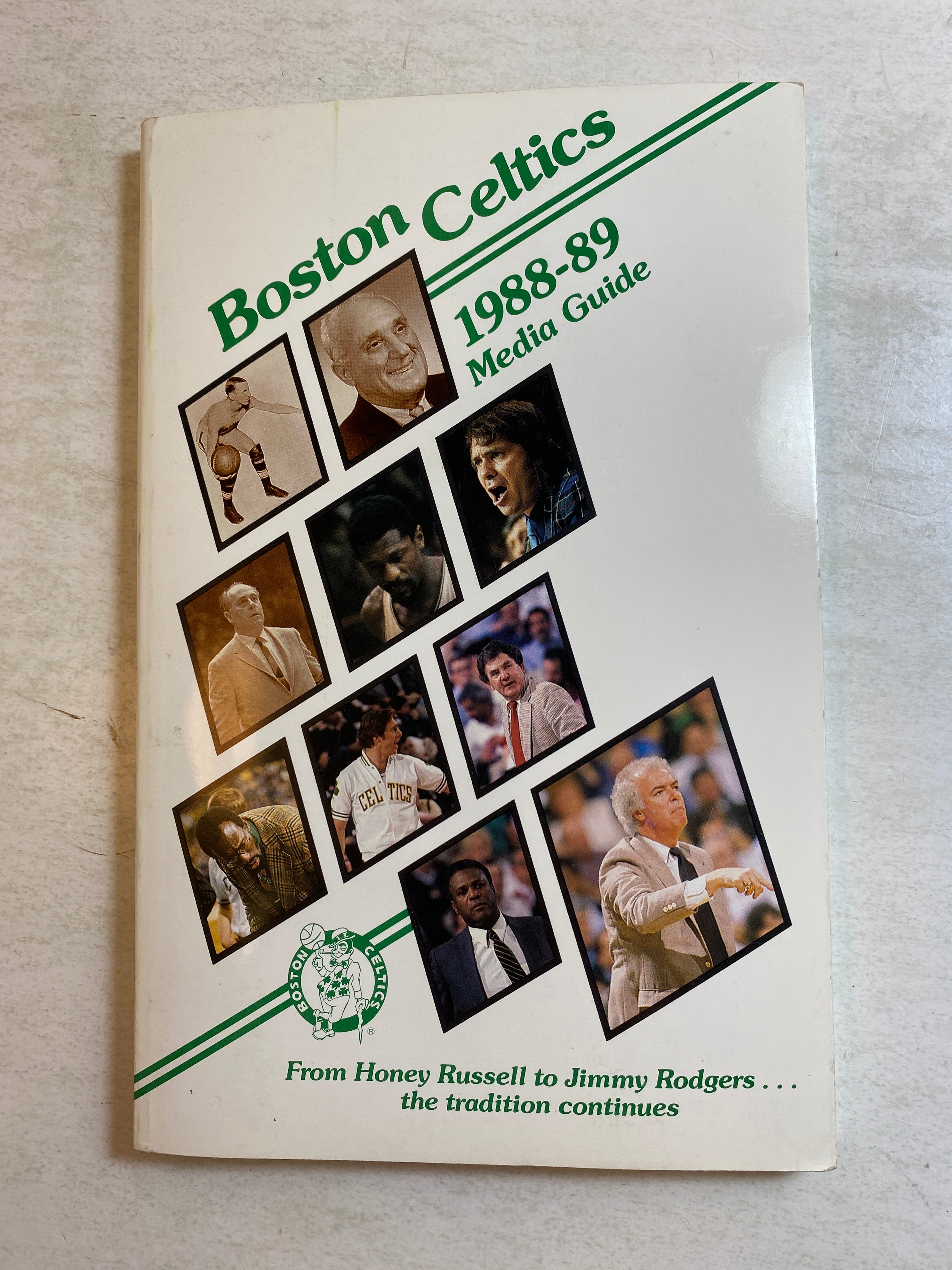 Boston Celtics NBA Media Guide 1988-1989