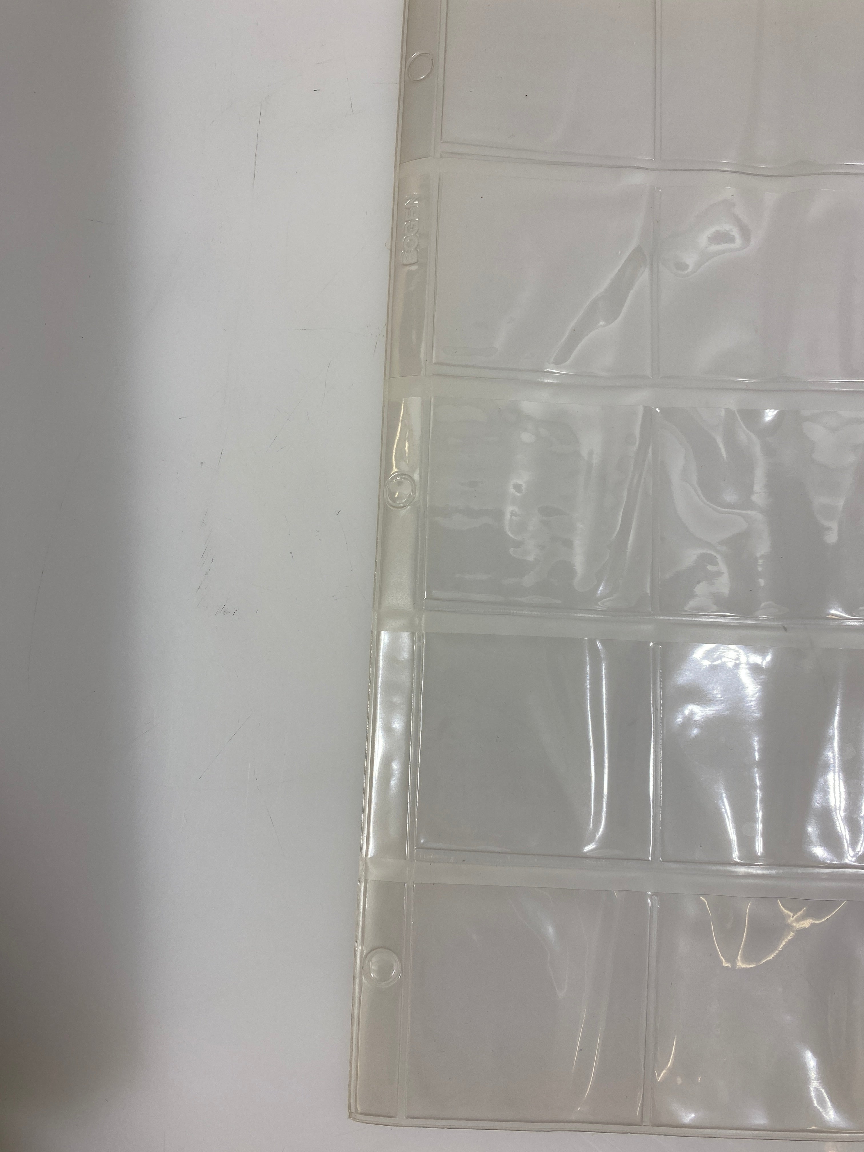 Box of Bogen 2x2 See-Through Top Load Slide Free Pages
