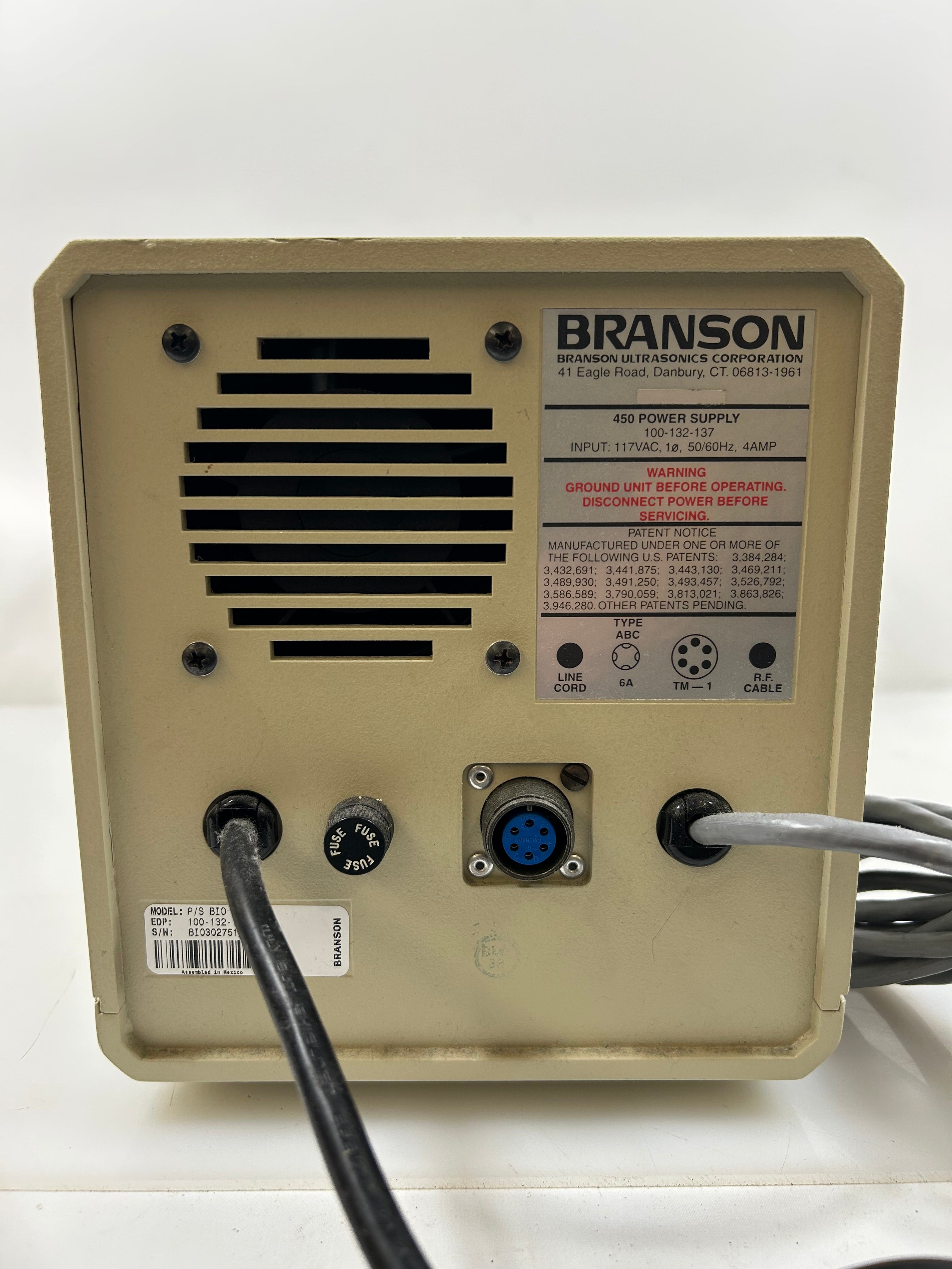 Branson Sonifier 450 Ultrasonic Cell Disruptor *Untested*