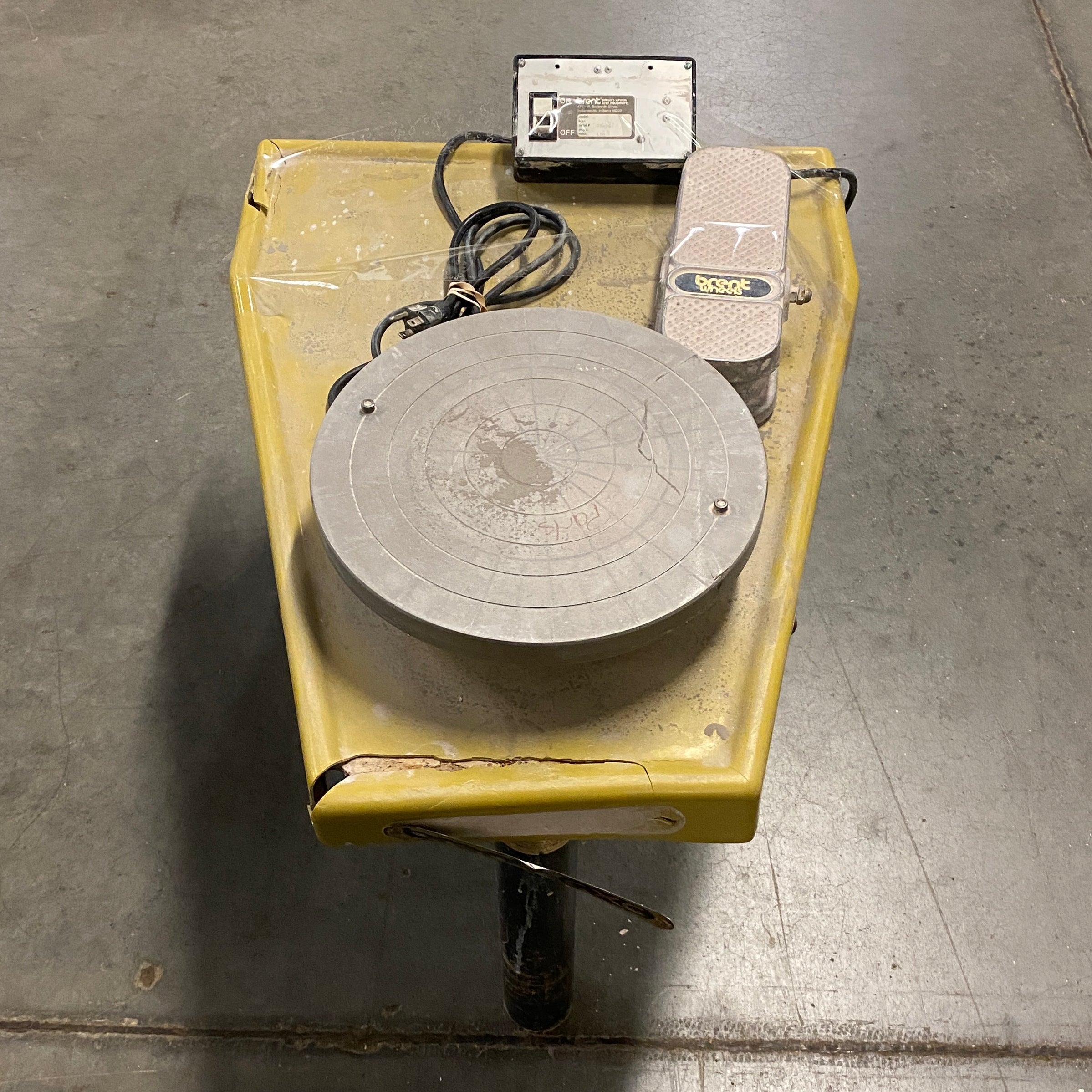 Brent CXC Motorized Potters Wheel *For Parts Only*