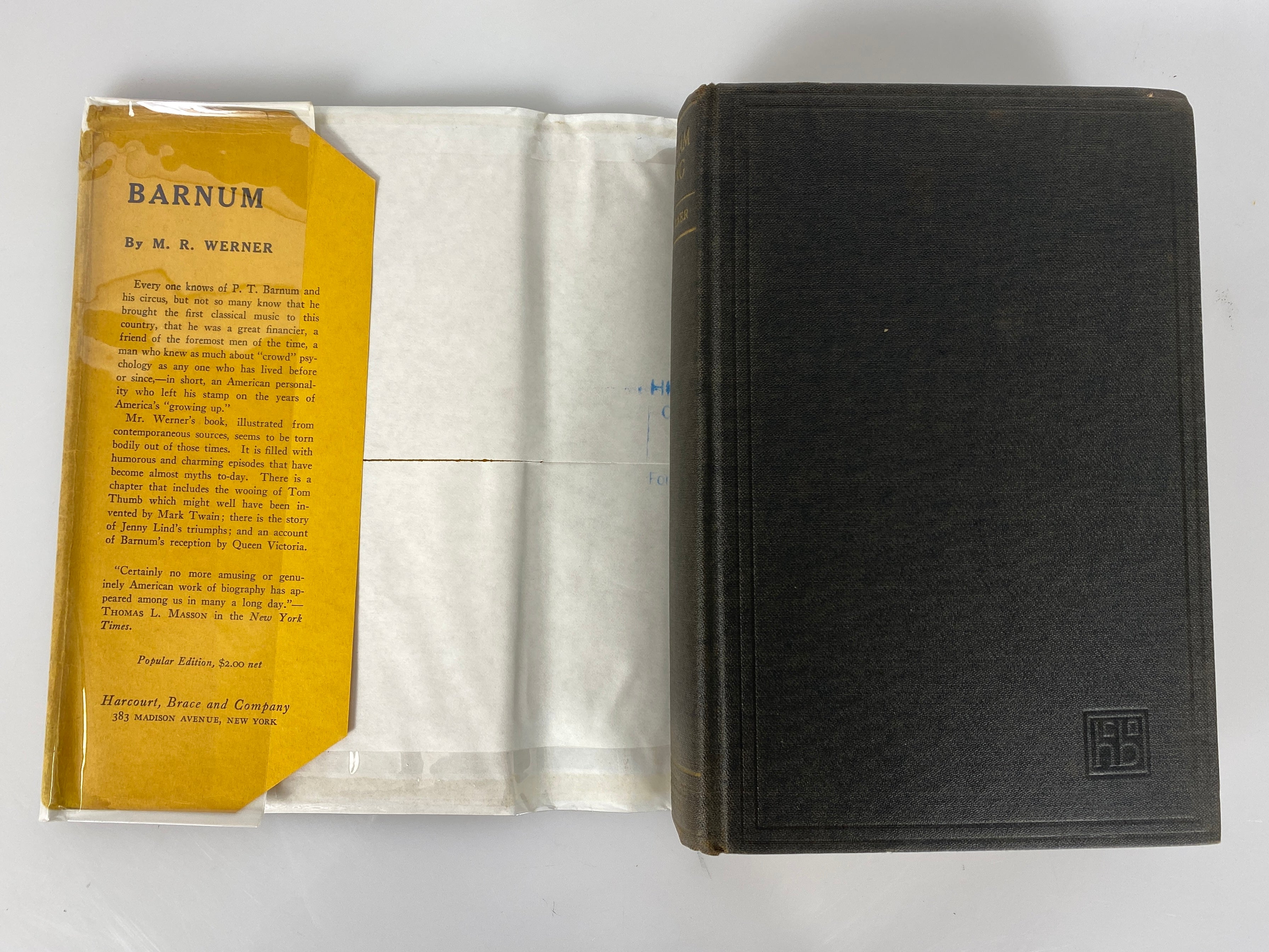 Brigham Young by M.R. Werner 1925 First Edition HC DJ