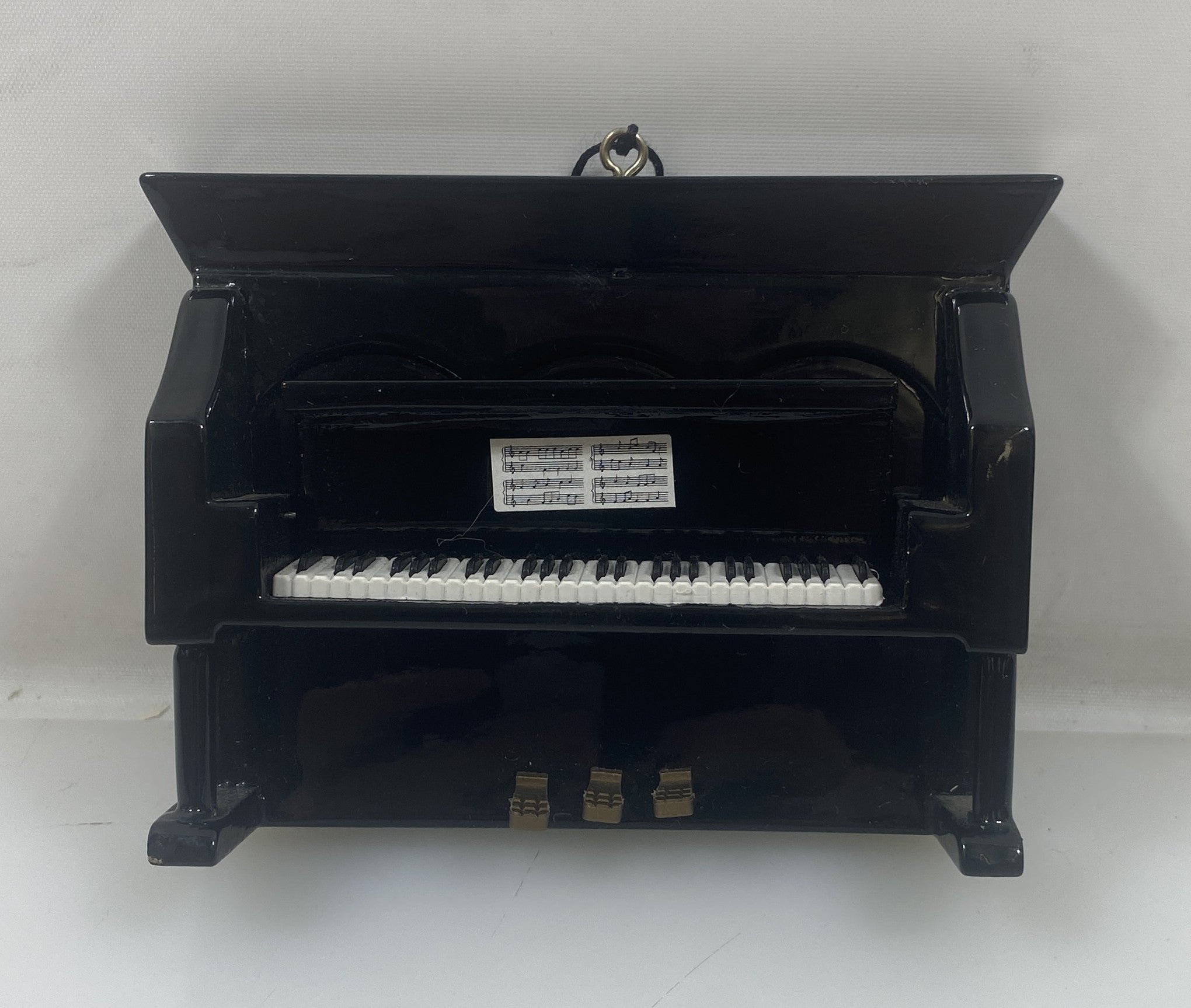 Broadway Gifts Miniature Black Upright Piano Ornamet