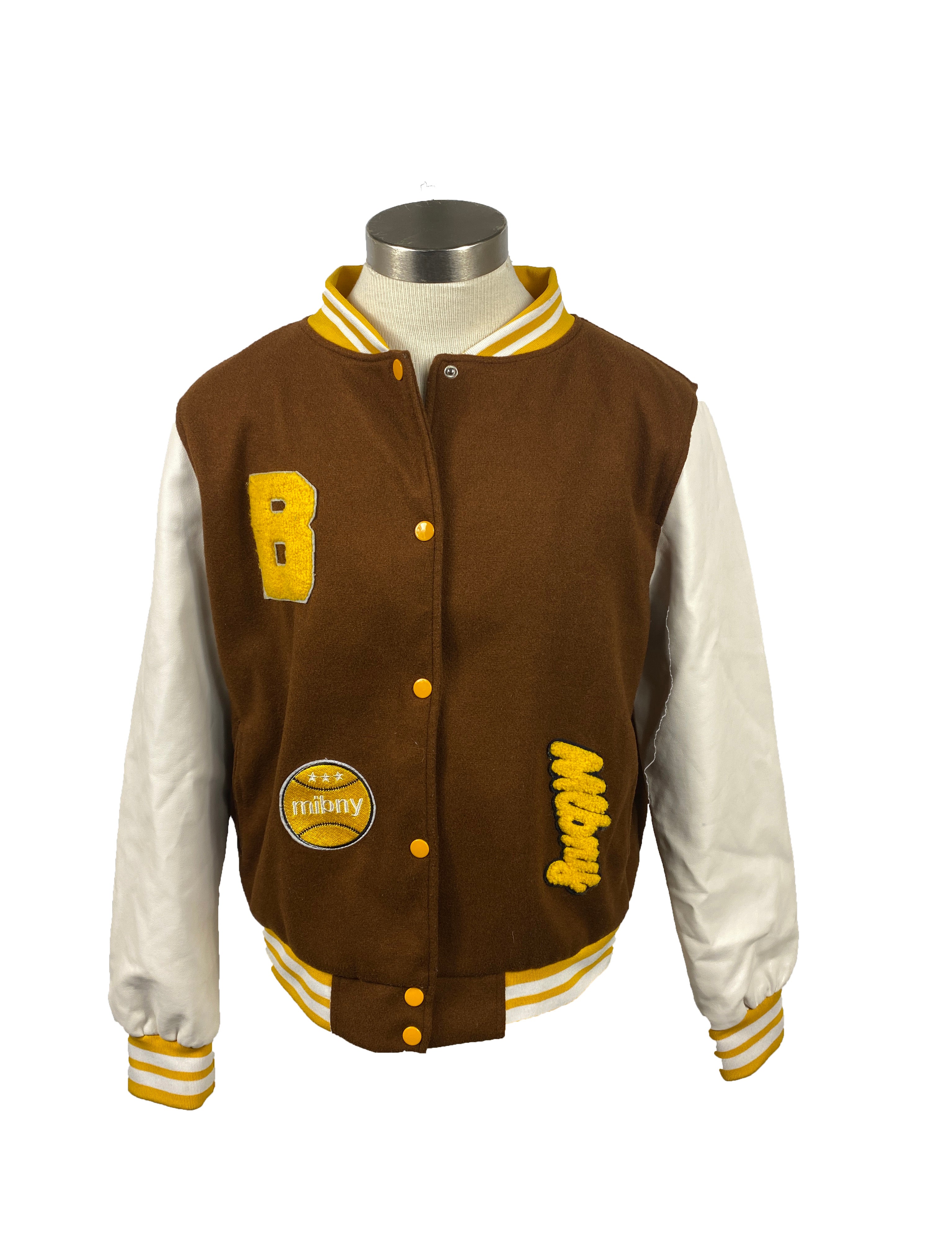 Brown Varsity Jacket Children's Size 2X