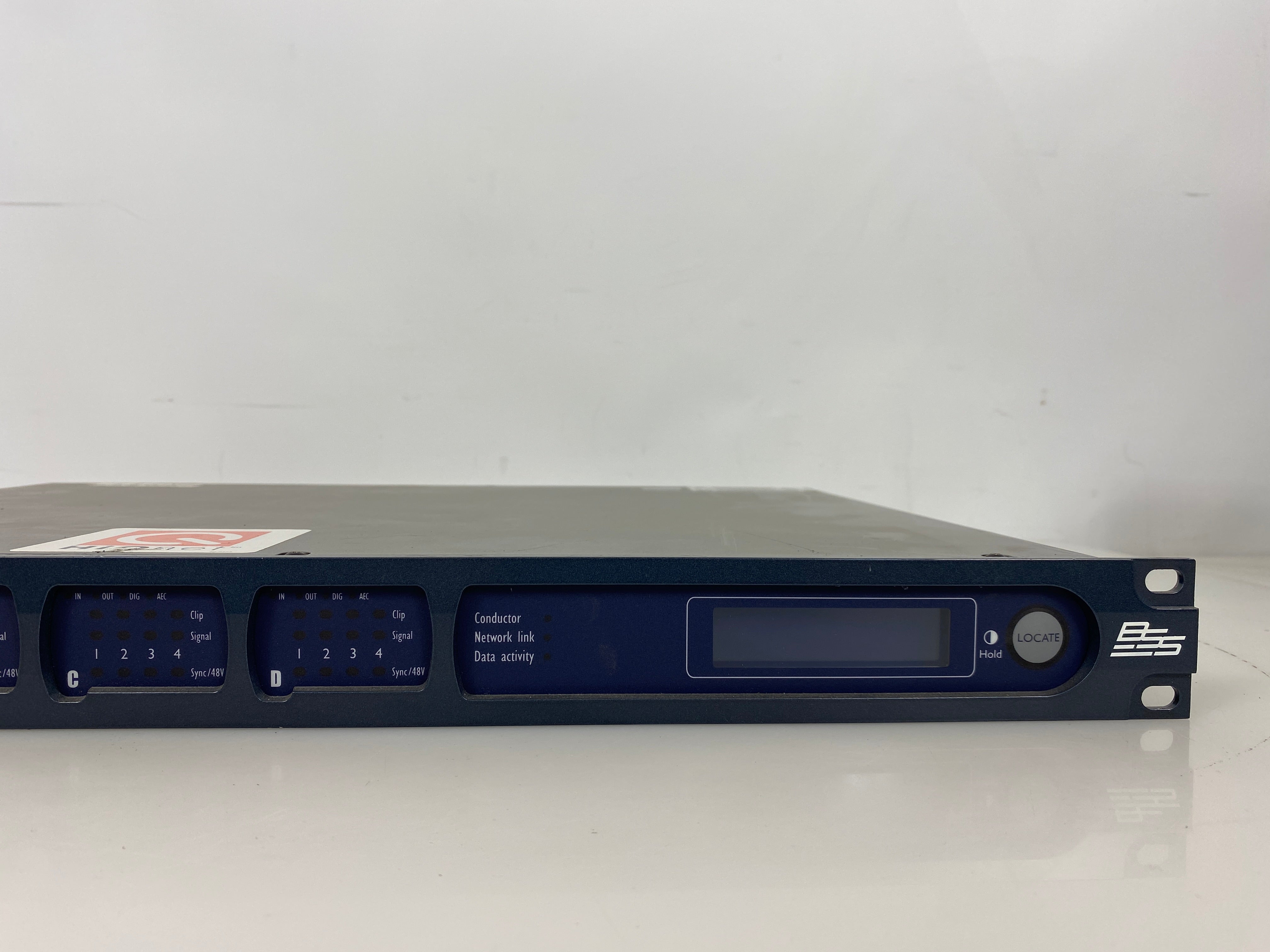 BSS Audio Soundweb London BLUE-320 I/O Expander with BLU link and CobraNet *Untested*