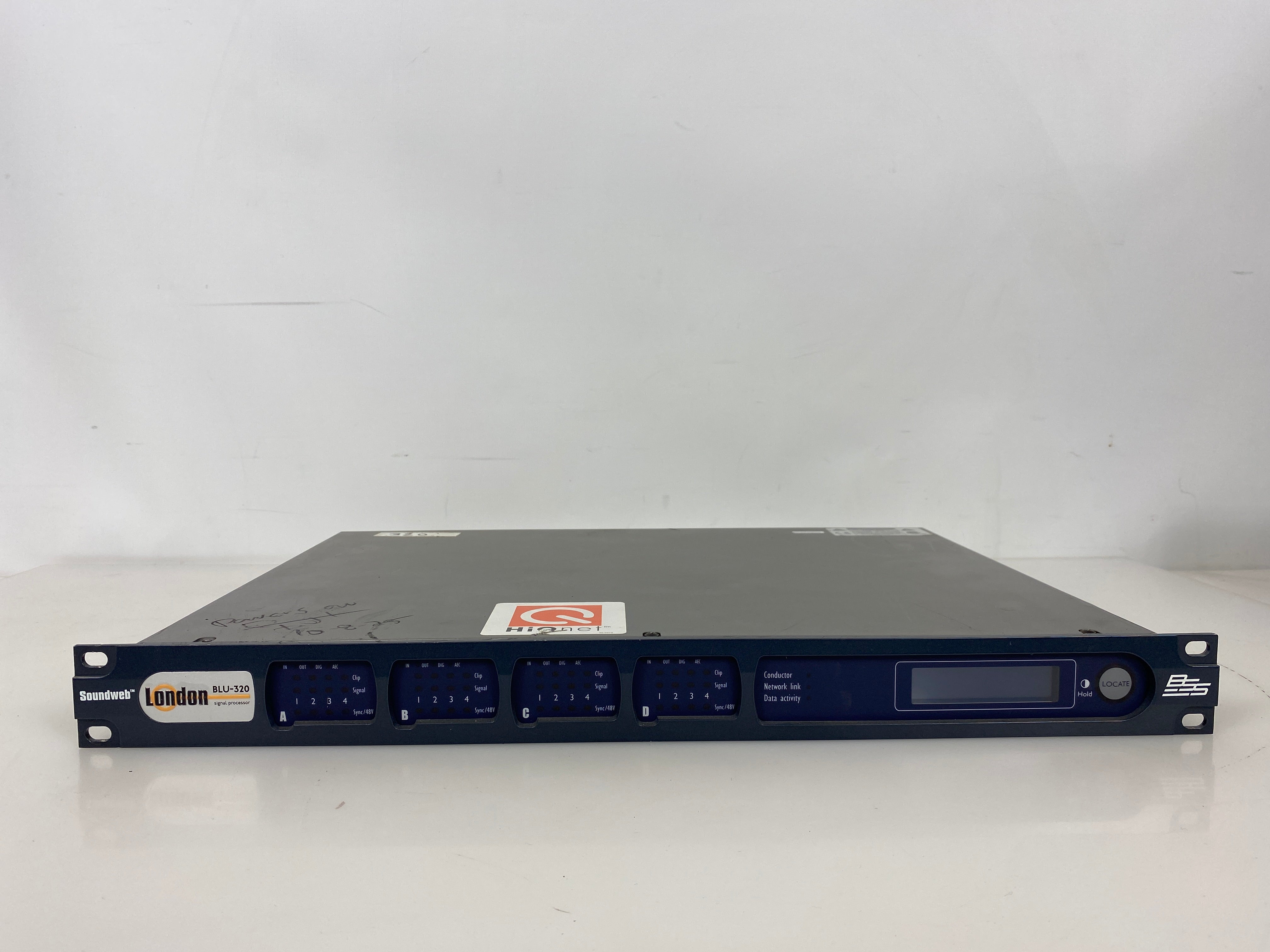 BSS Audio Soundweb London BLUE-320 I/O Expander with BLU link and CobraNet *Untested*