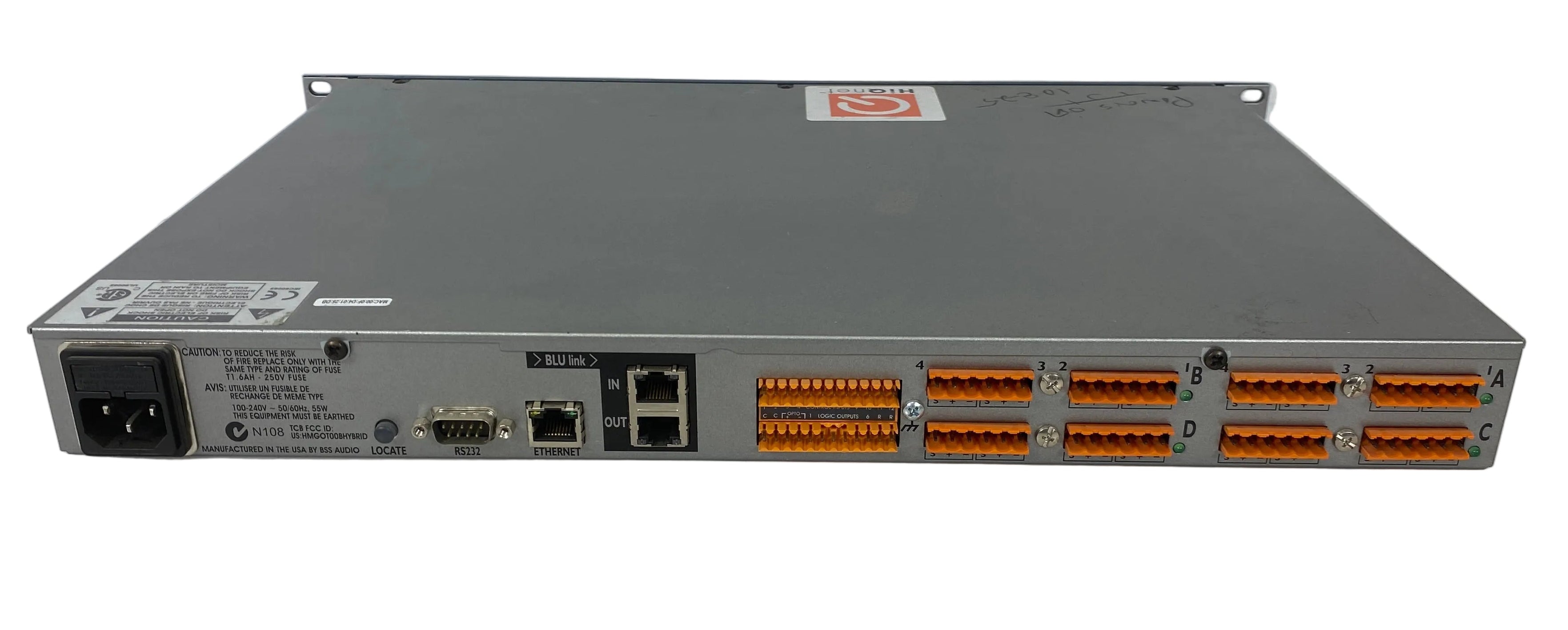 BSS BLU-120 Input Output Expander with BLU Link *Untested*