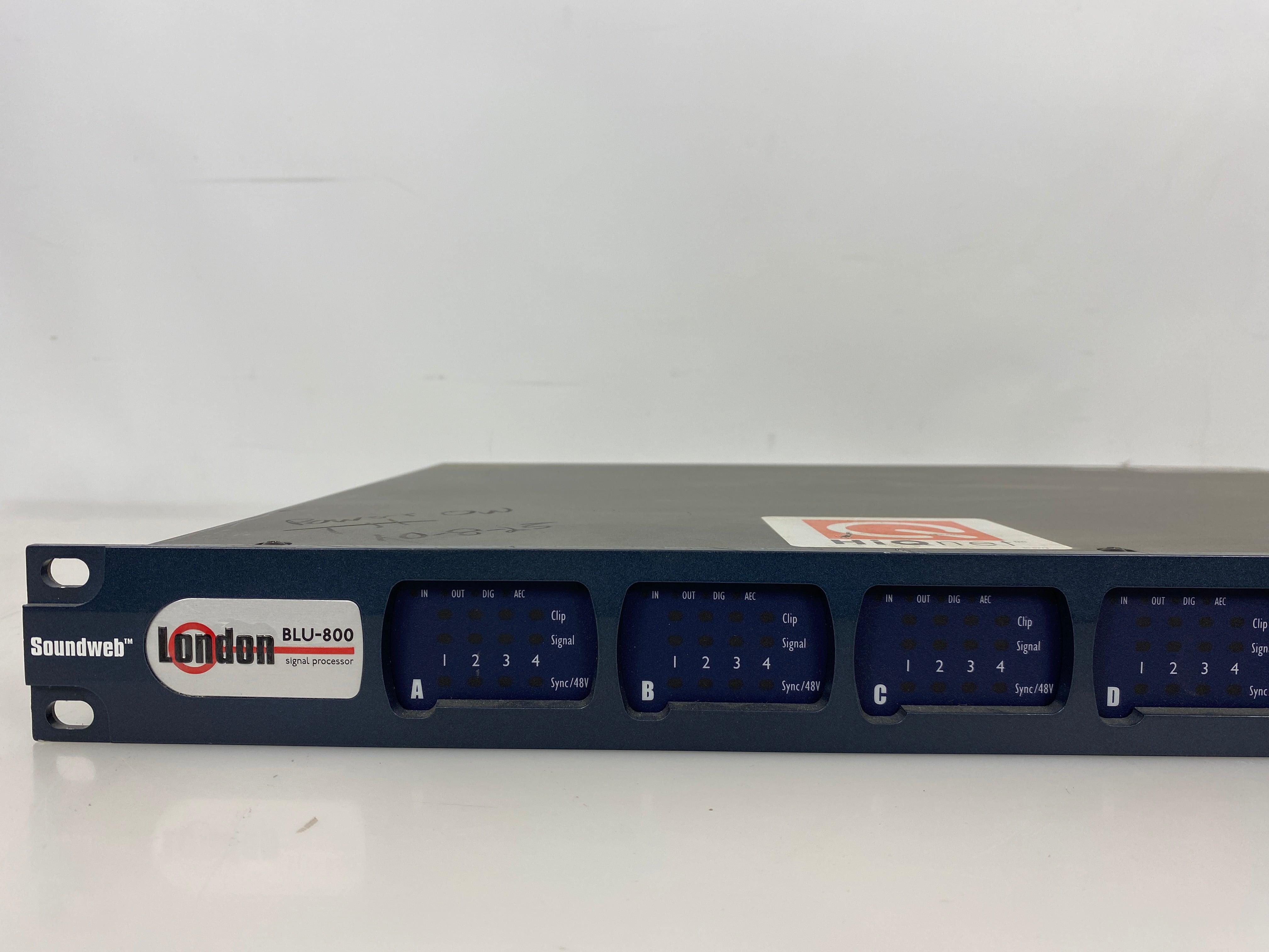 BSS BLU-800 Signal Processor with BLU Link and CobraNet *Untested*