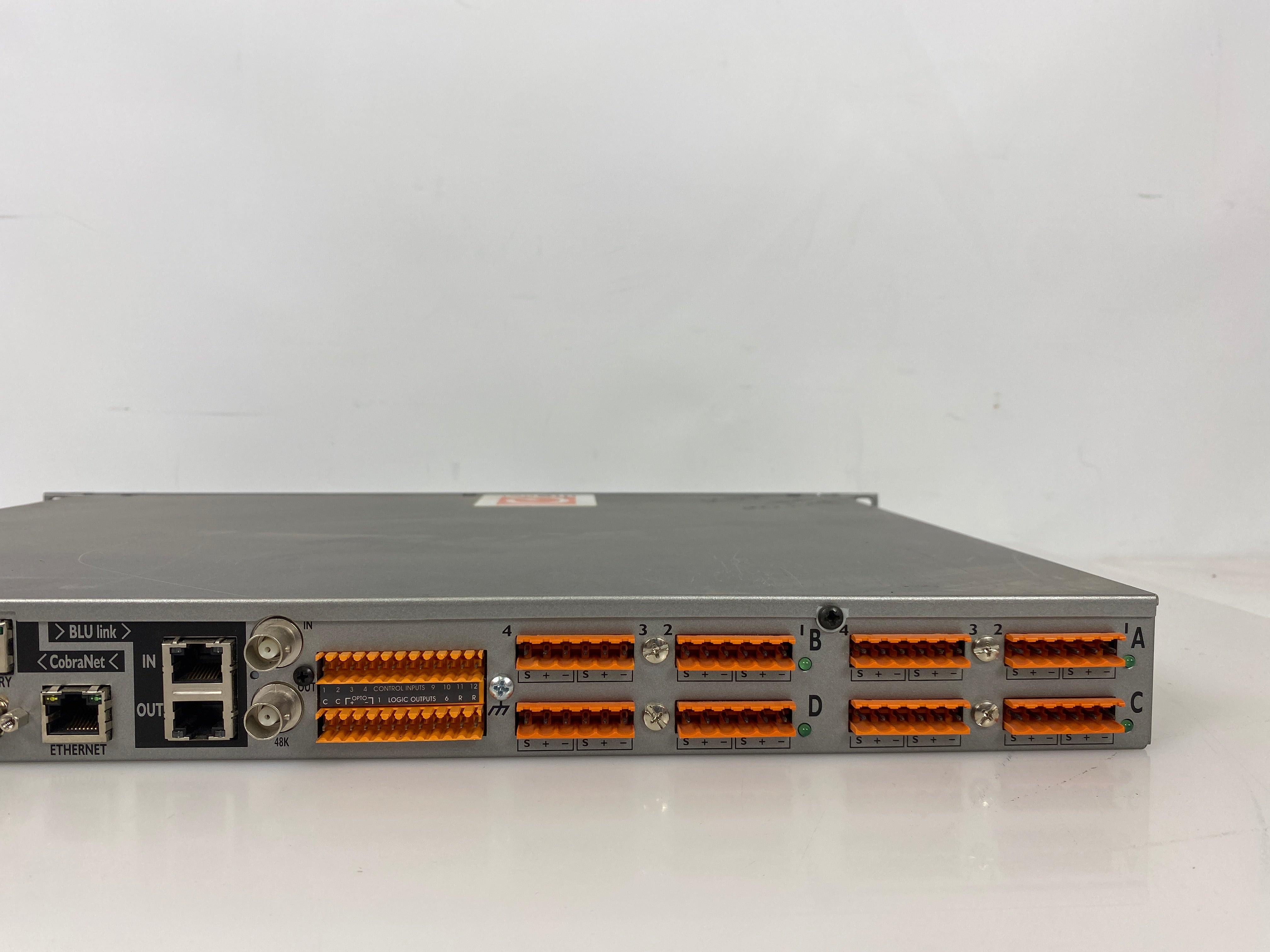 BSS BLU-800 Signal Processor with BLU Link and CobraNet *Untested*