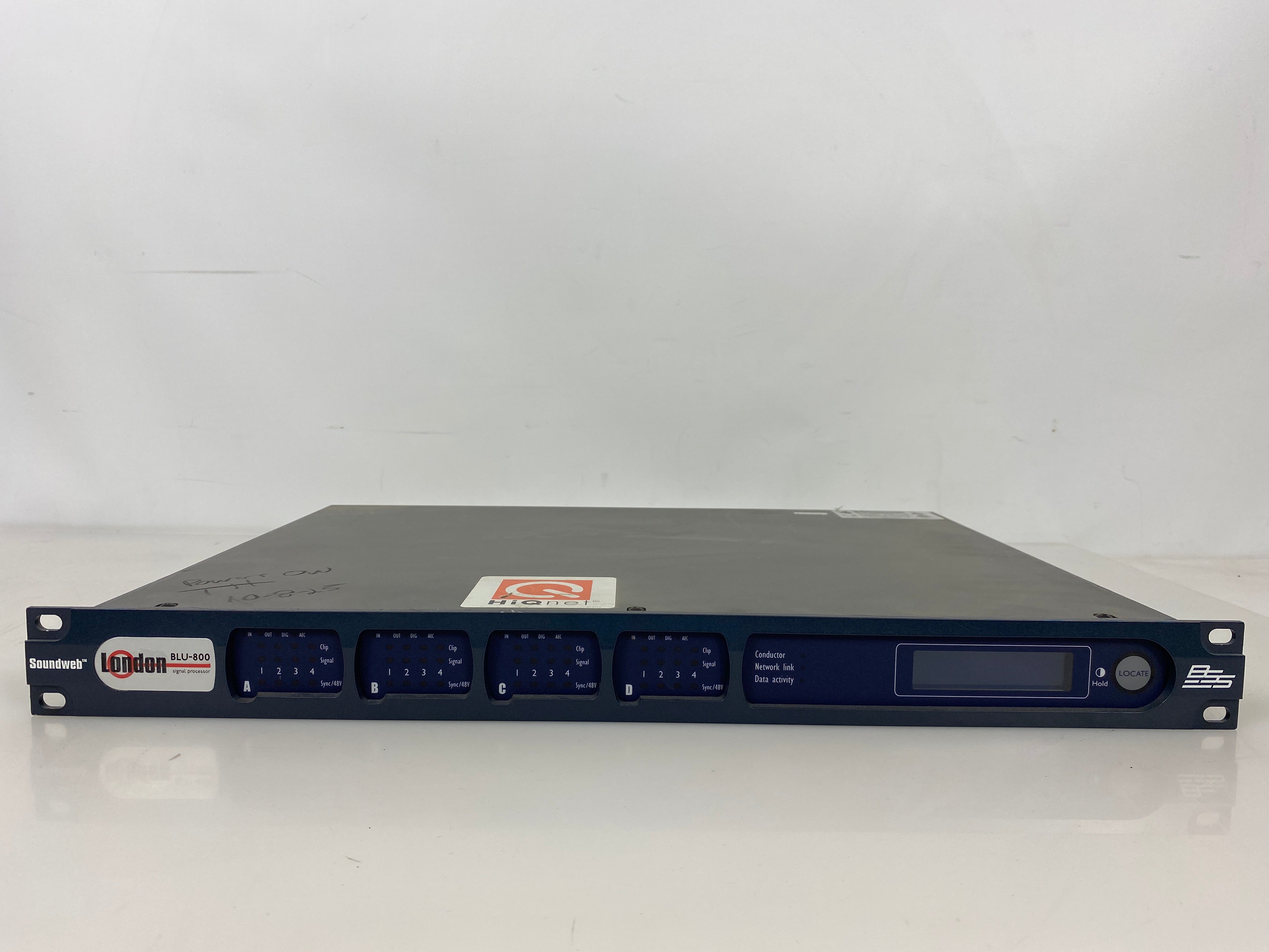 BSS BLU-800 Signal Processor with BLU Link and CobraNet *Untested*