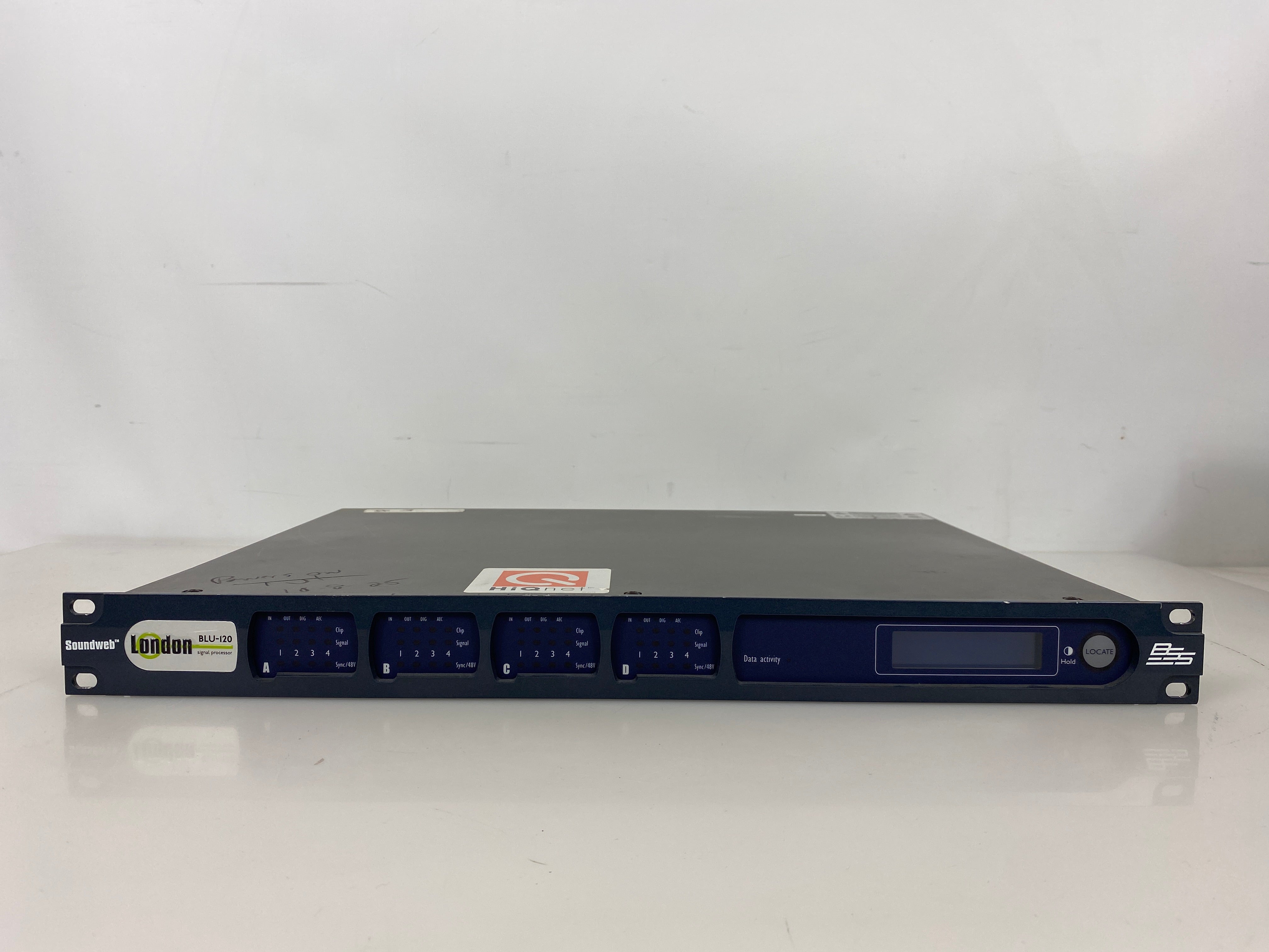 BSS Soundweb London BLU-120 I/O Expander with BLU link *Untested*