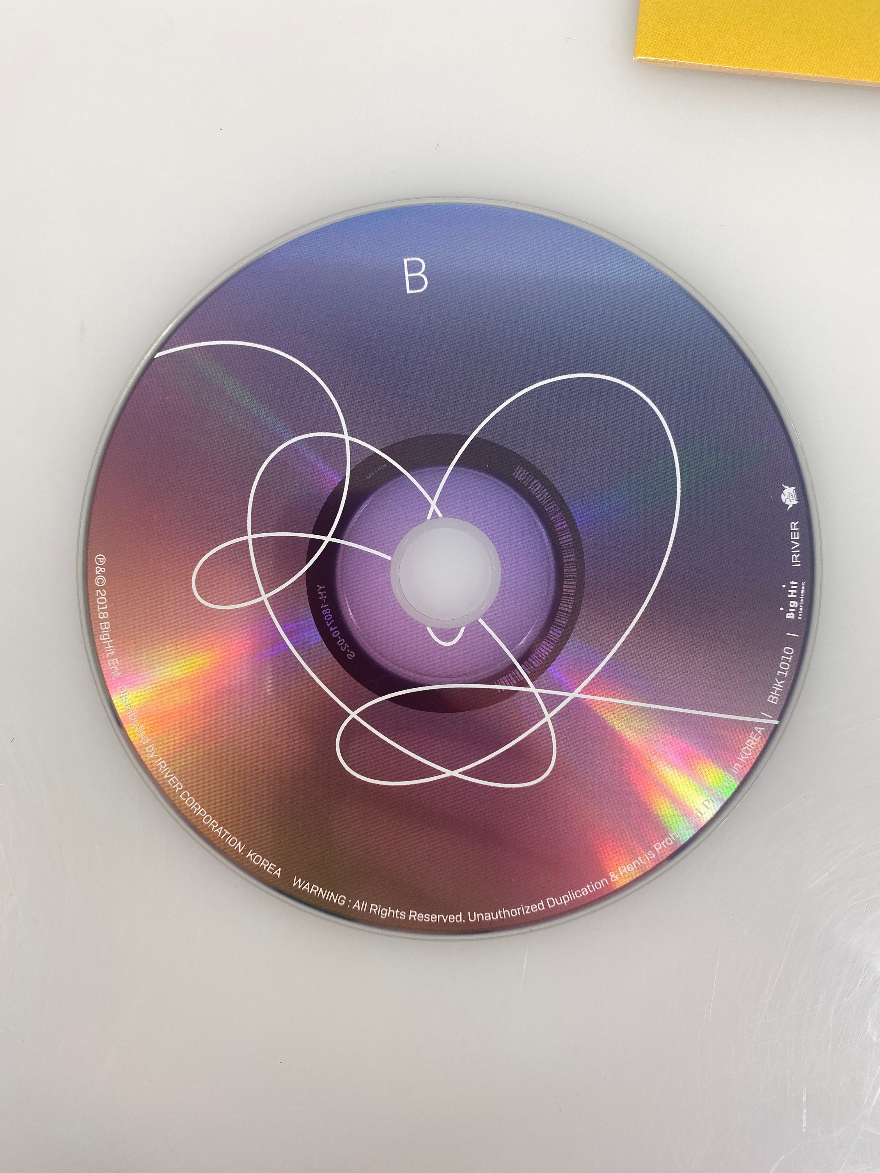 BTS Love Yourself: Answer CD 2018 w/ photocard missing CD A