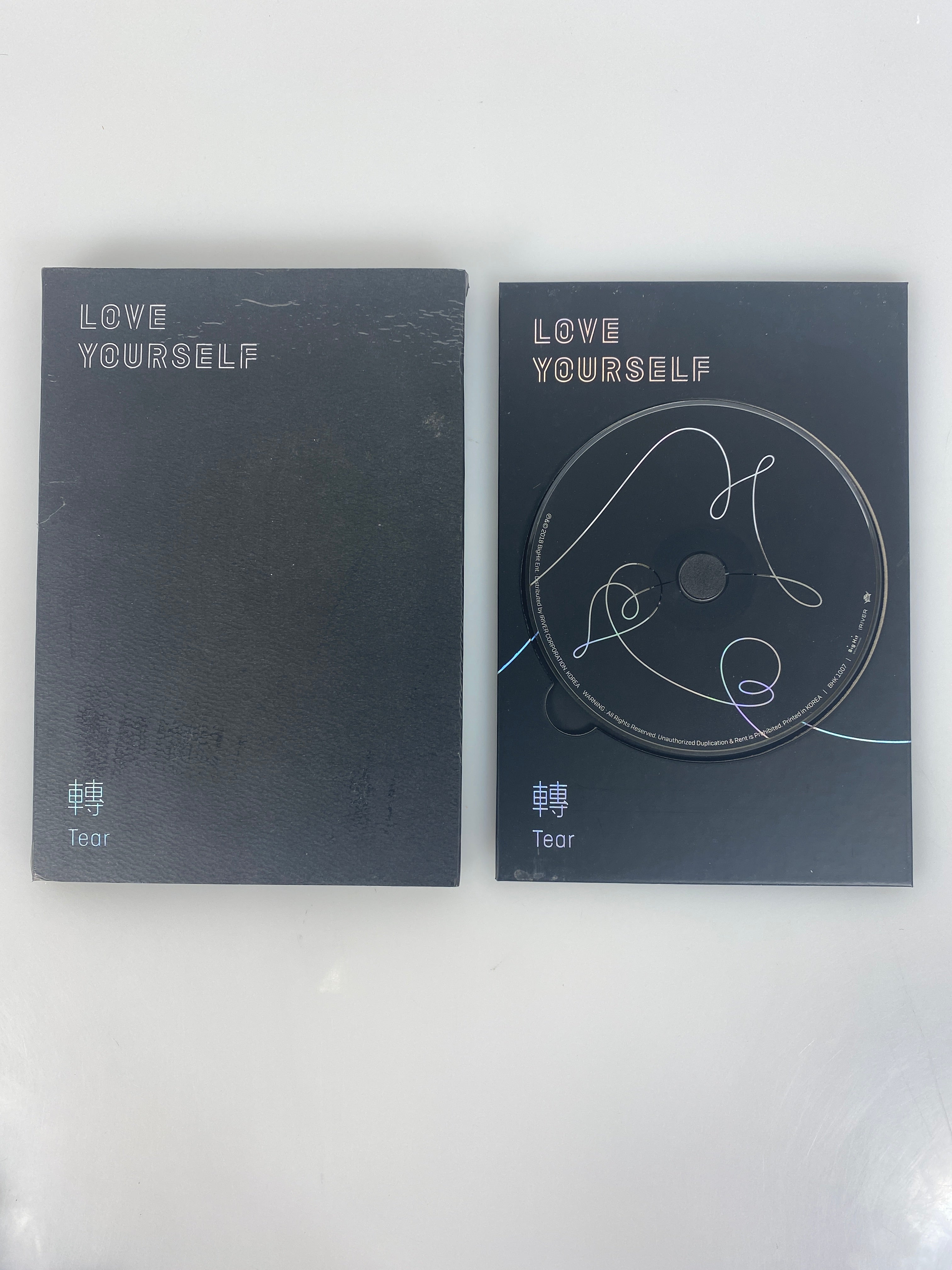 BTS LOVE YOURSELF NY＆memories of 2018 BTS Love Yourself: Tear CD 2018 w/ 1 photocard – MSU Surplus