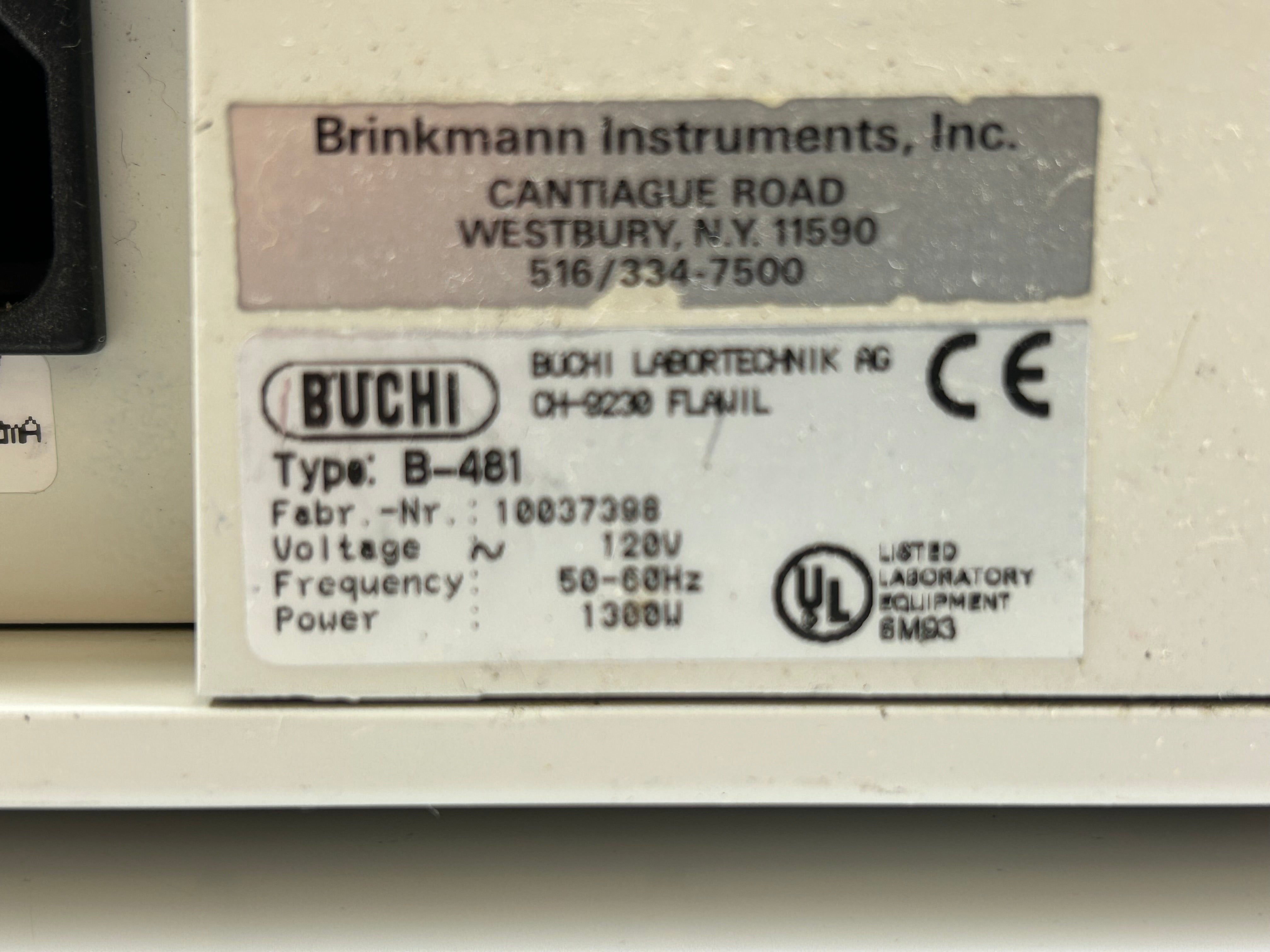 Buchi Water Bath B-481