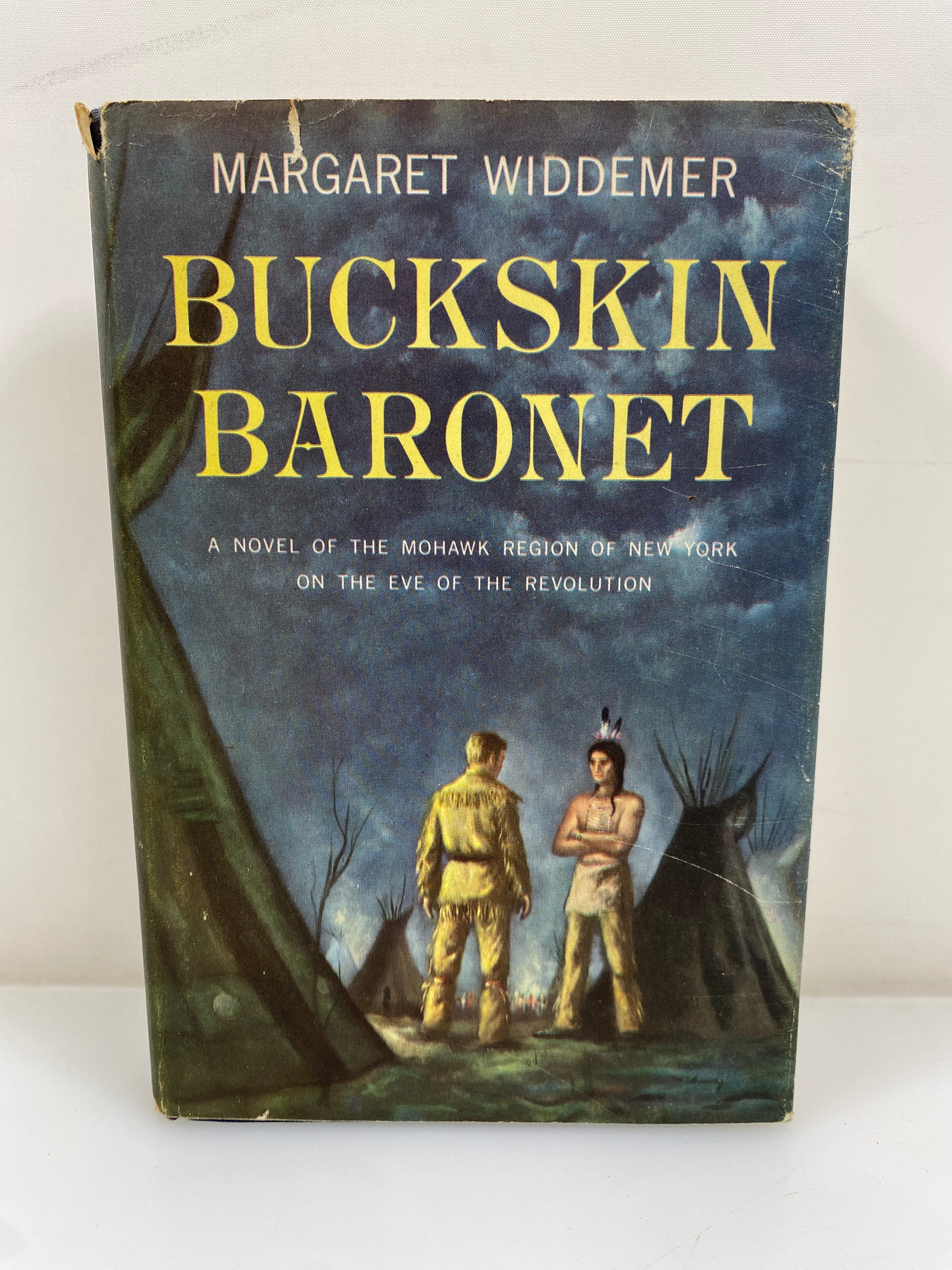 Buckskin Baronet by Widdemer NY on the Eve of Revolution 1960 Vintage HCDJ