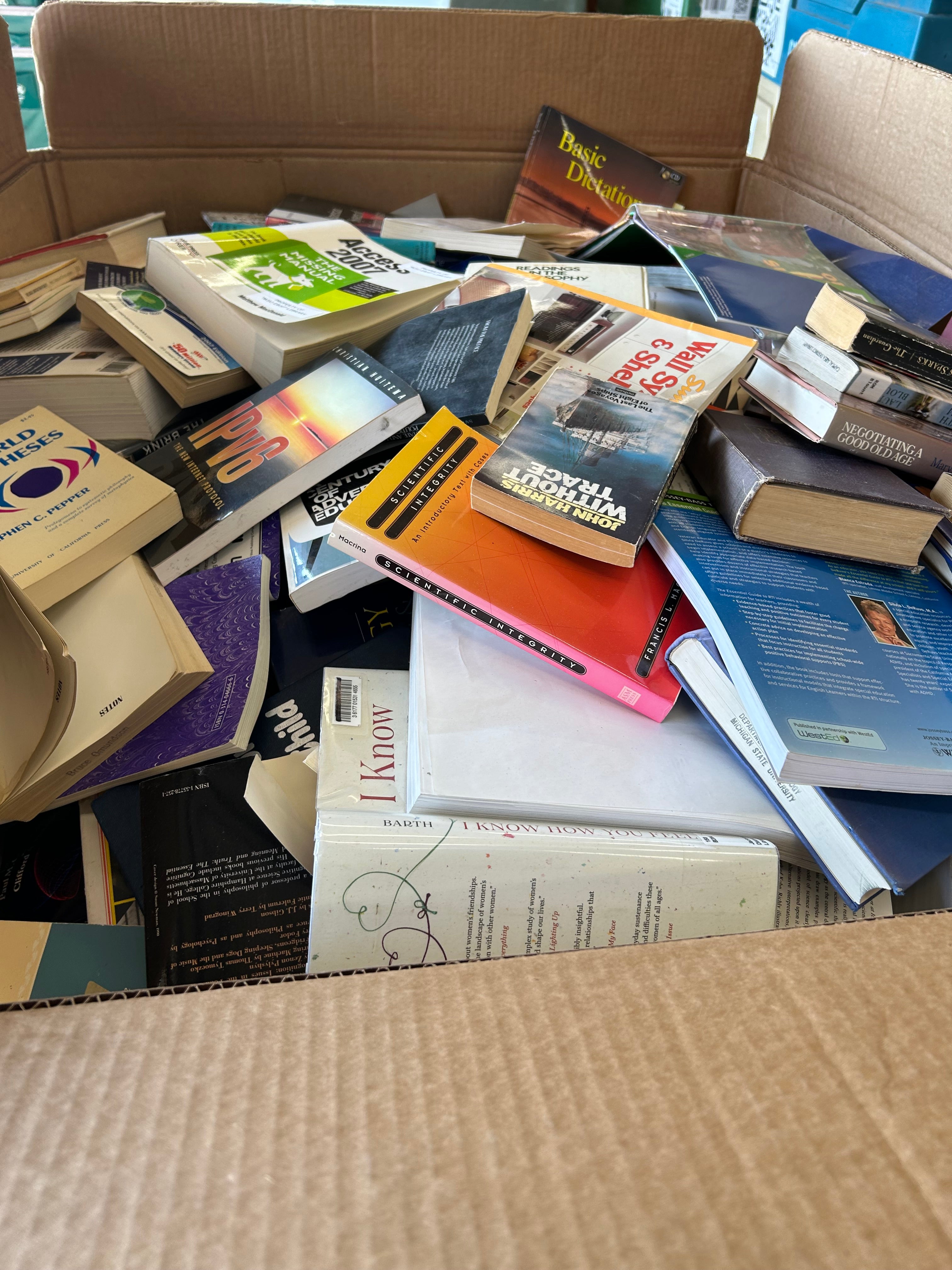 Bulk Book Lot Mixed - 1170 lbs.