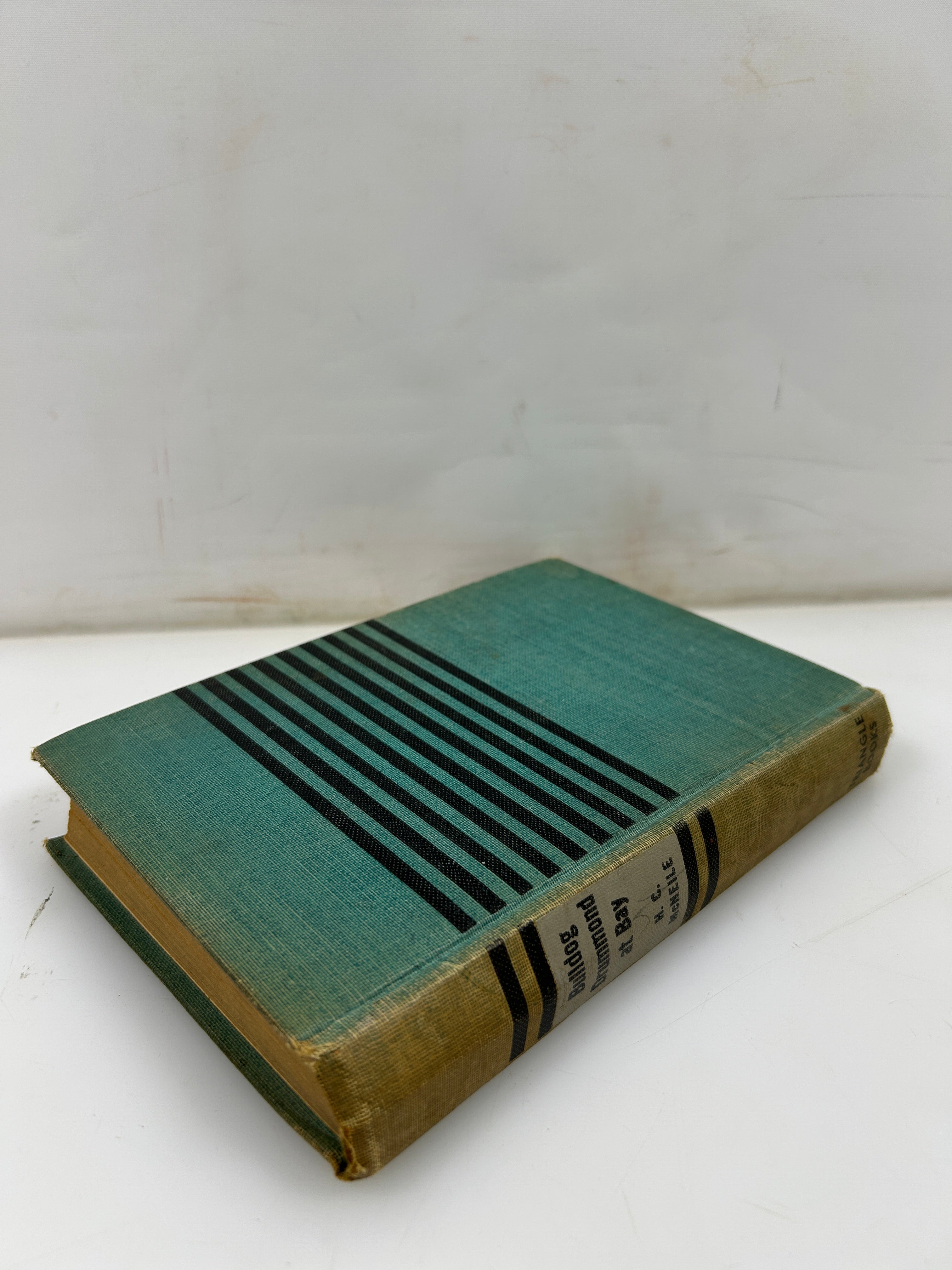 Bulldog Drummond at Bay H.C. McNeile Triangle Books 1935 HC