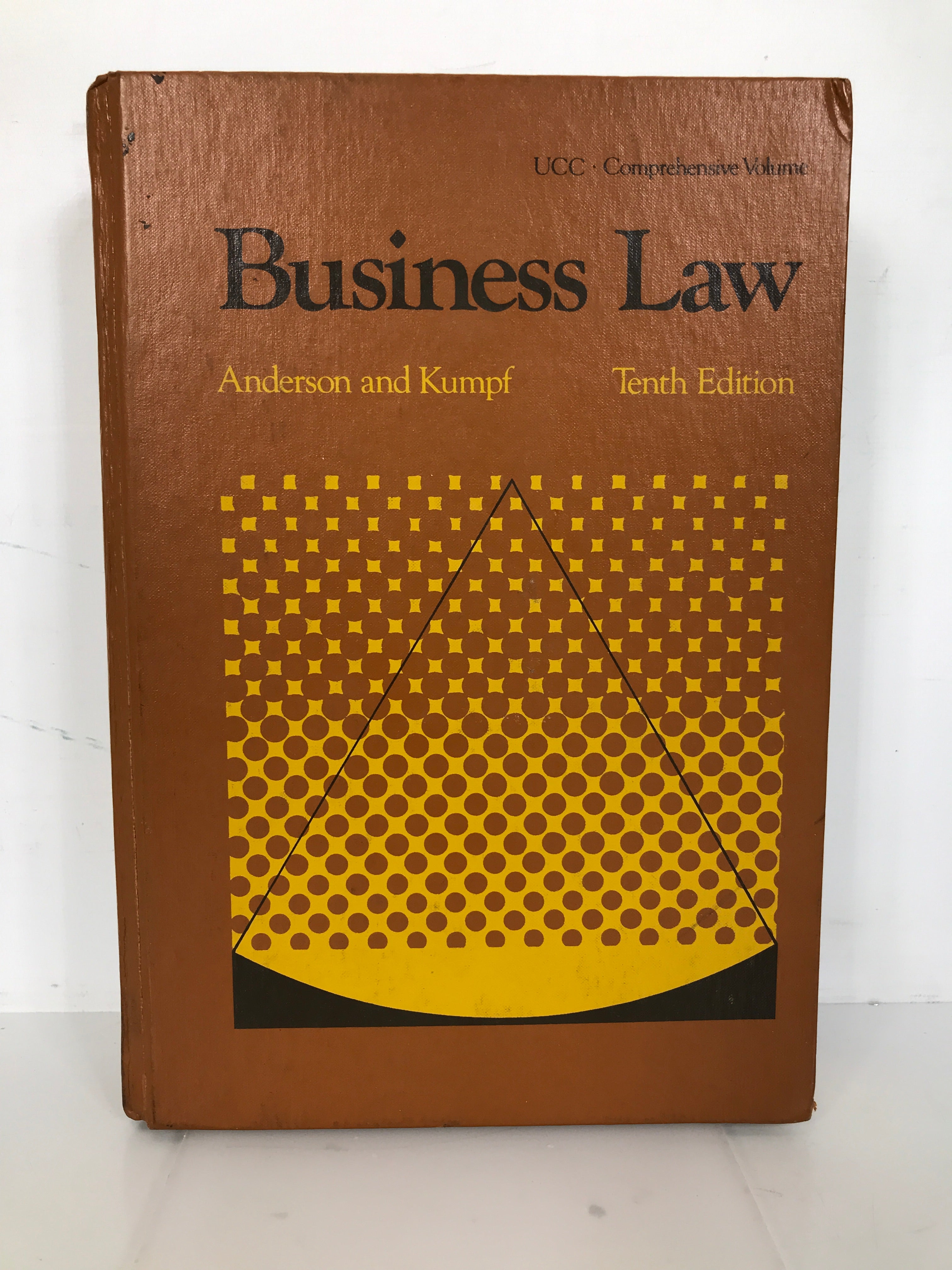 Business Law Anderson/Kumpf 10th Edition 1976 HC