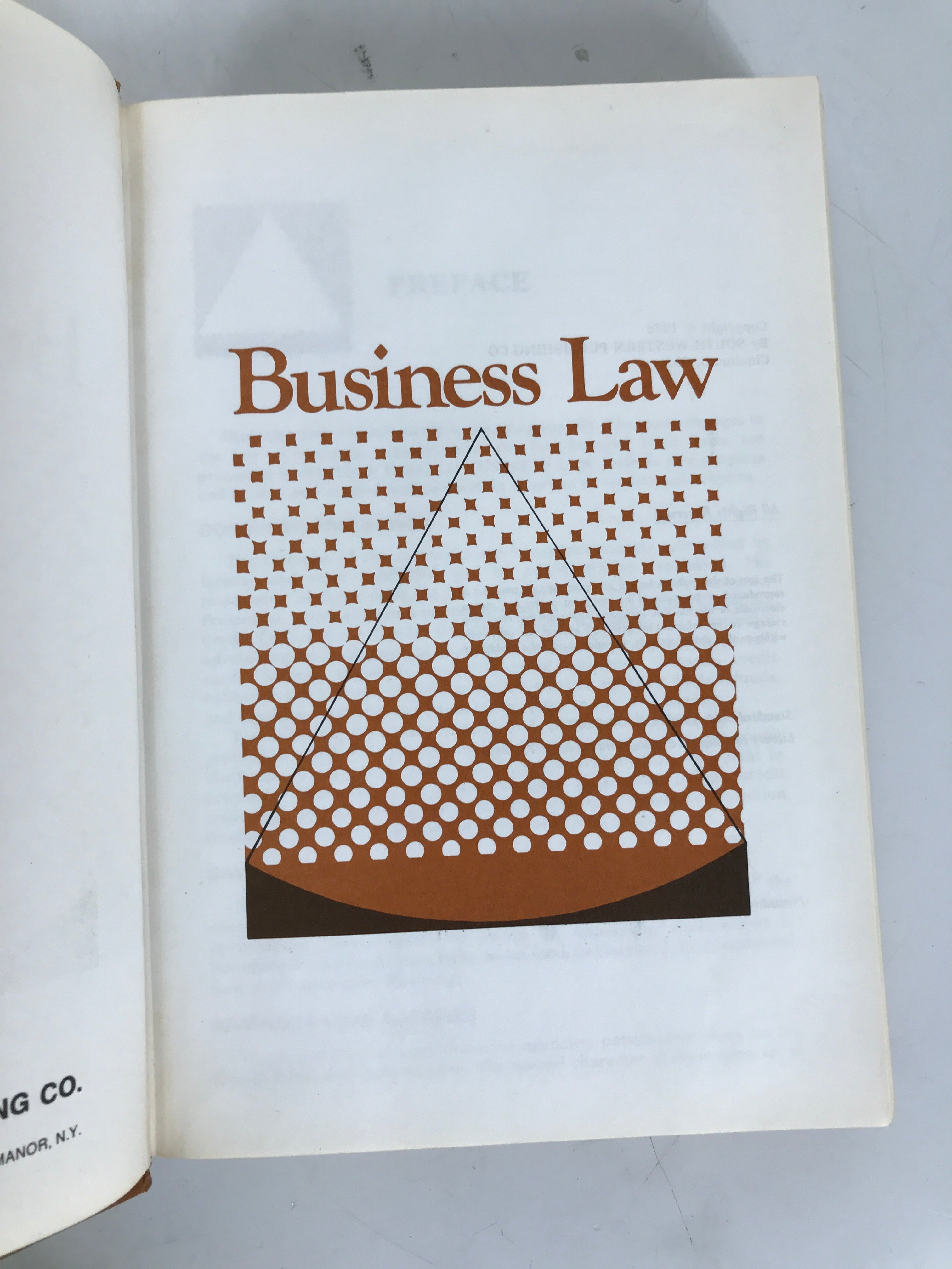 Business Law Anderson/Kumpf 10th Edition 1976 HC